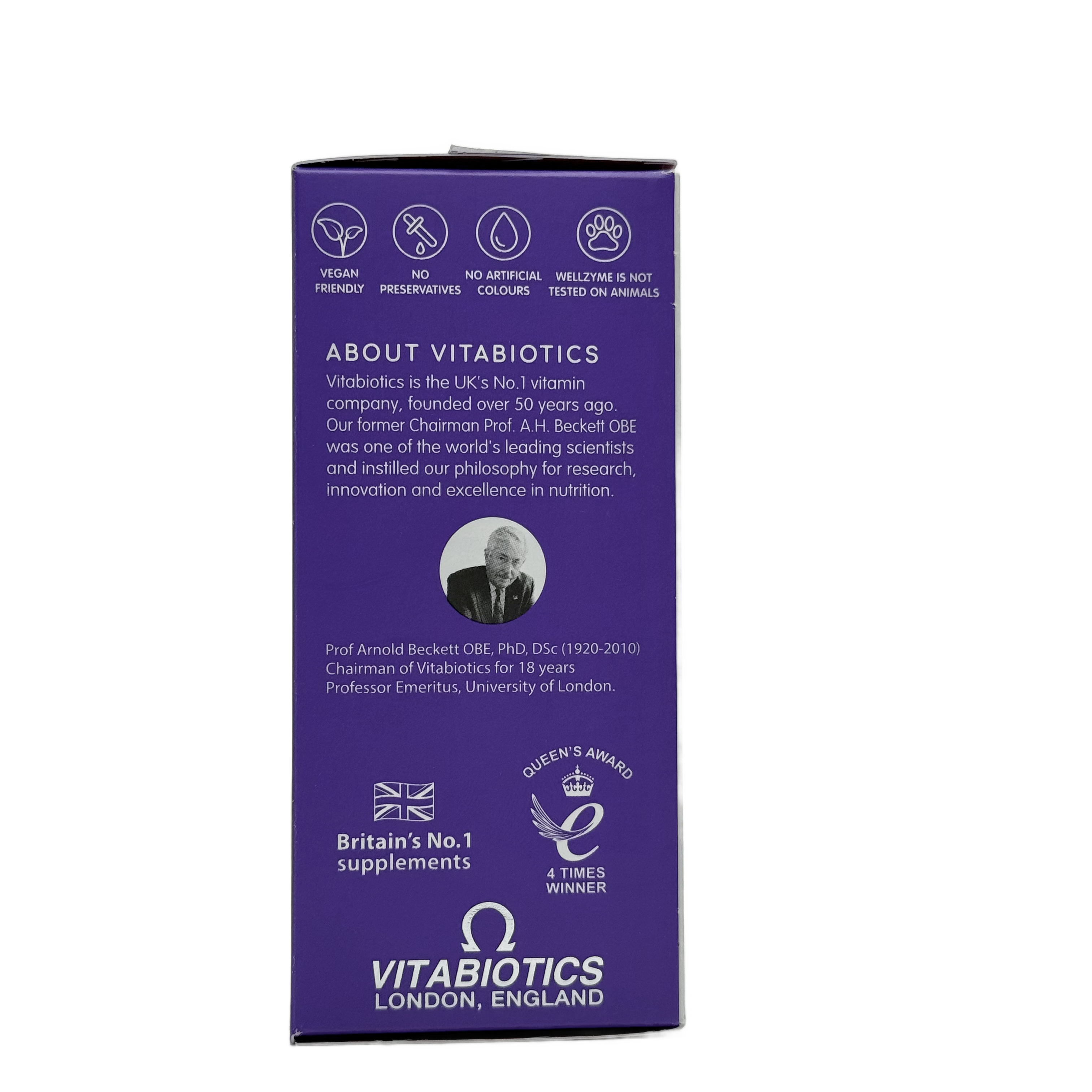 Vitabiotics Wellzyme Digestive Enzymes 60 Capsules  - فيتابيوتكس ويلزايم دايجستف إنزايمز 60 كبسولة