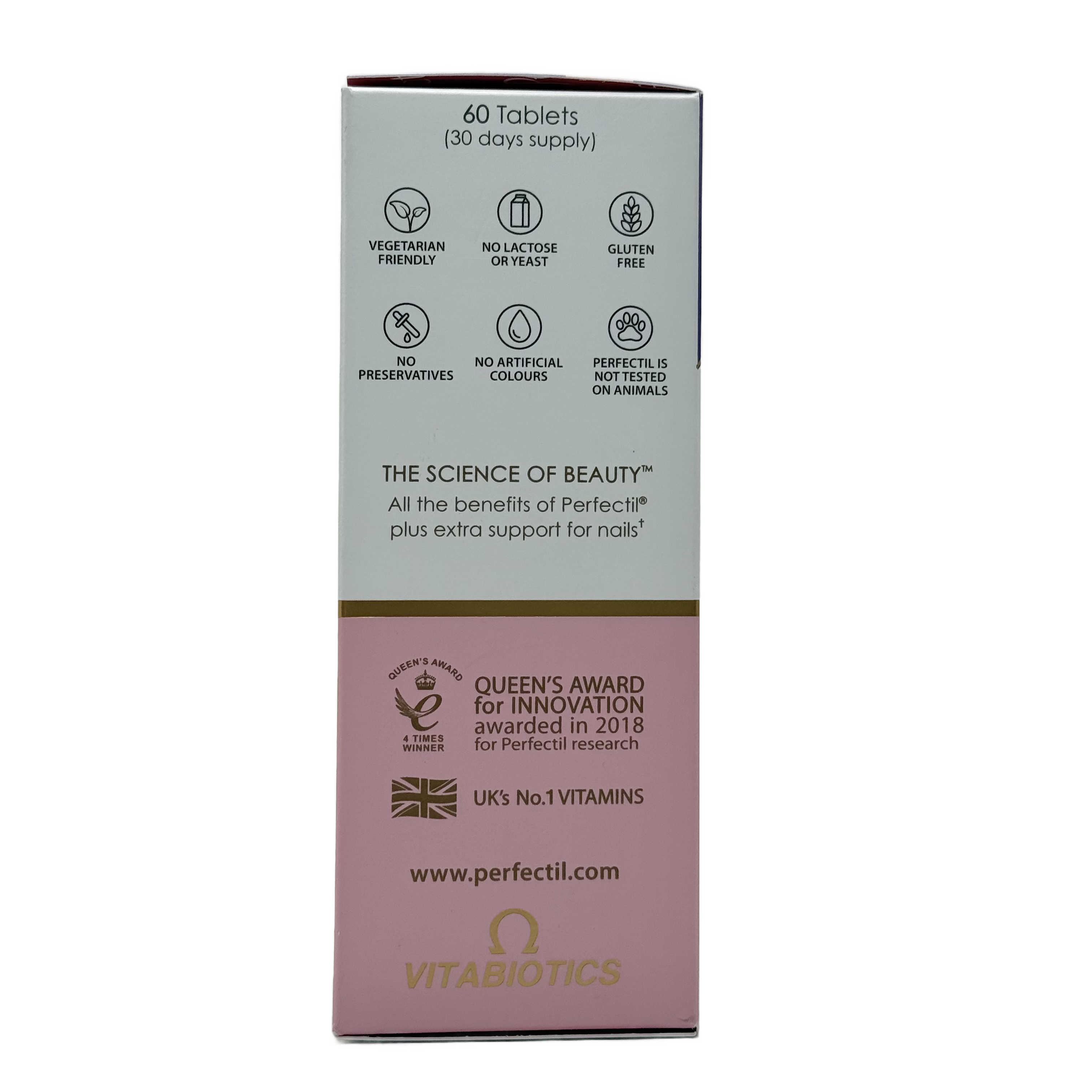 Vitabiotics Perfectil Hair 60 Tablets - فيتابيوتكس بيرفكتيل هير 60 قرص