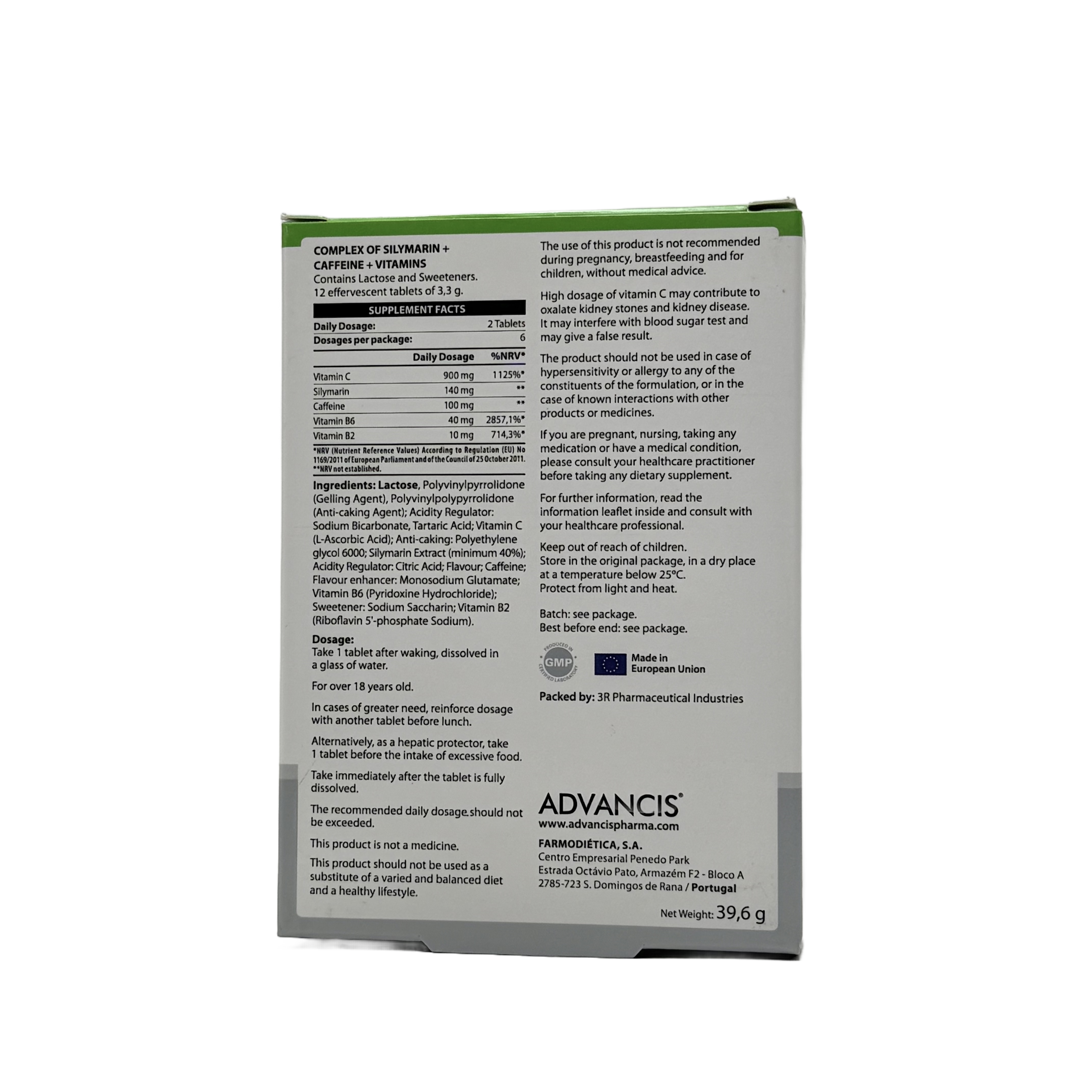 Advancis Refresh Effervescent 12 Tablets -  أدفانيس ريفريش 12 قرص فوار