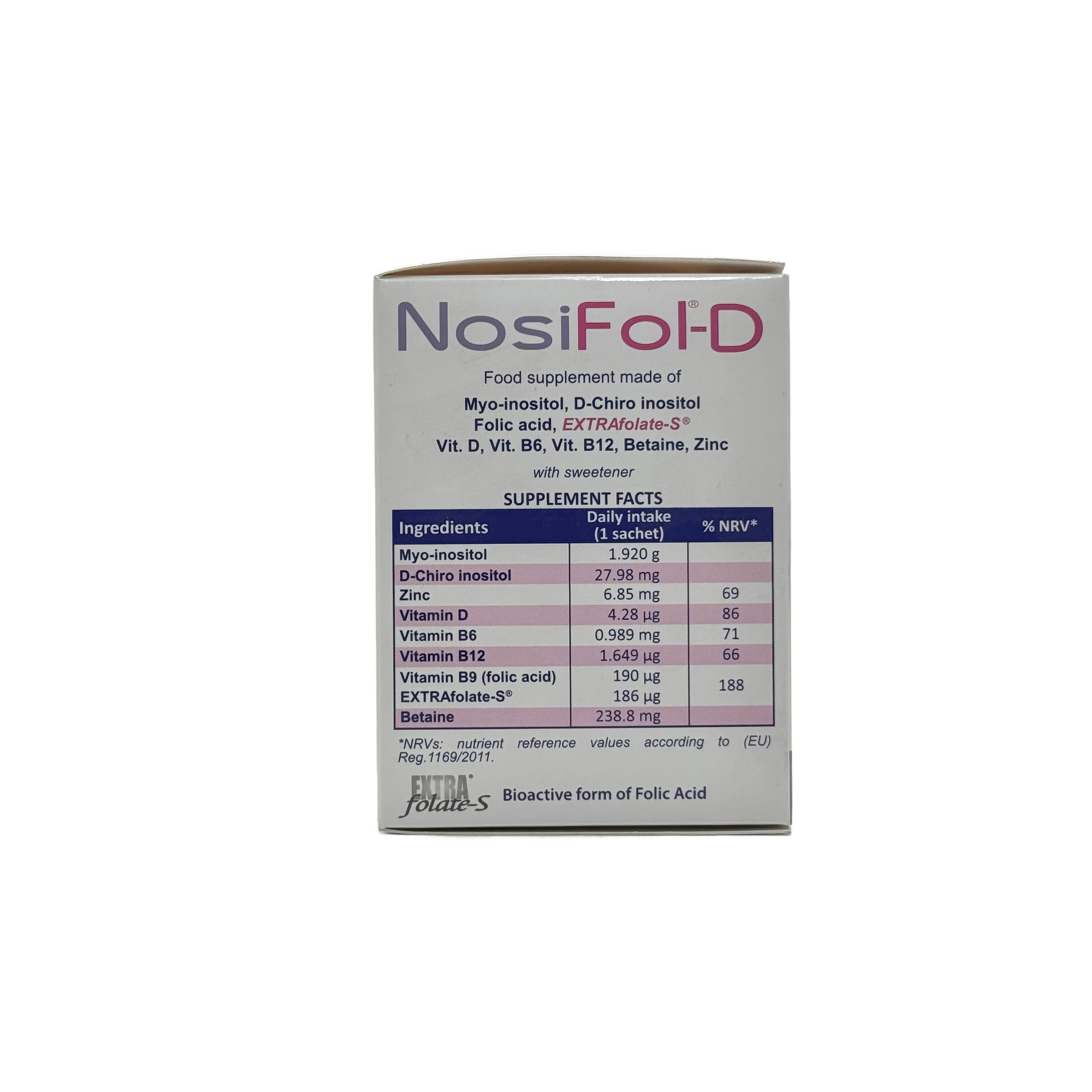 Nosifol-D 30 Sachets - نوسيفول-دي 30 كيس