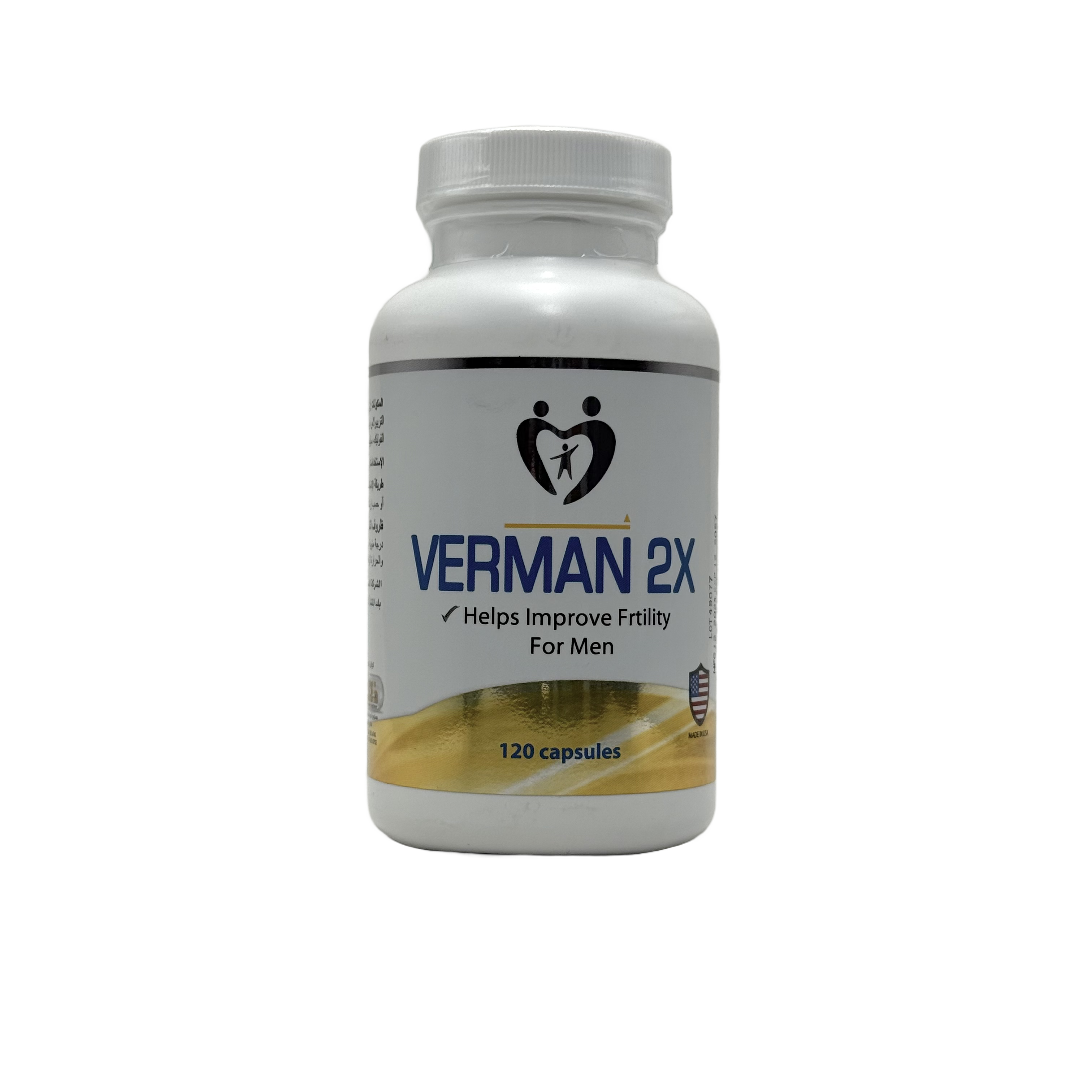 Verman 2X 120 Capsules - فيرمان 2 إكس 120 كبسولة