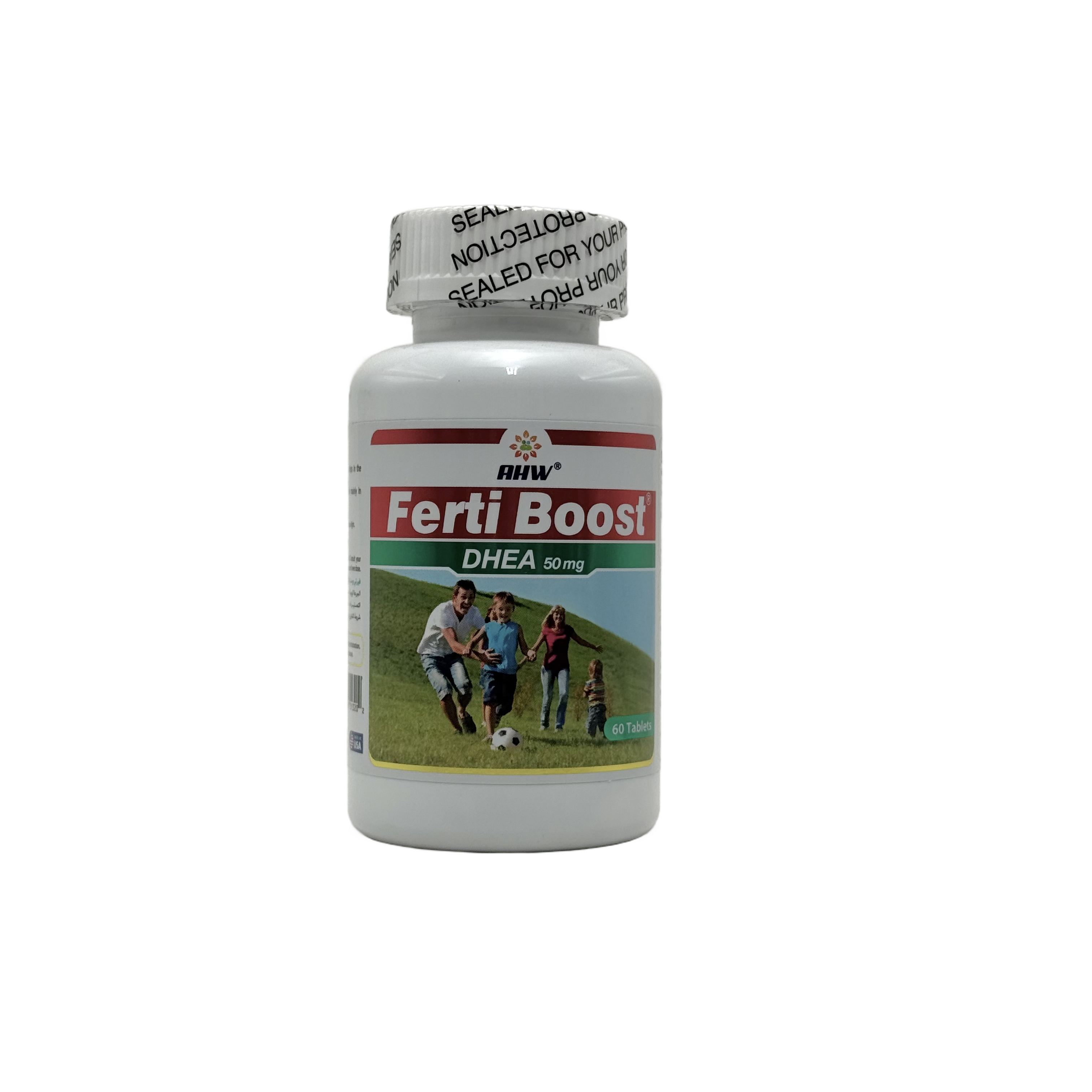 Ferti Boost DHEA 50mg 60 Tablets - مكمل غذائي فيرتي بوست دي إتش إي إيه 50 ملغ 60 قرص