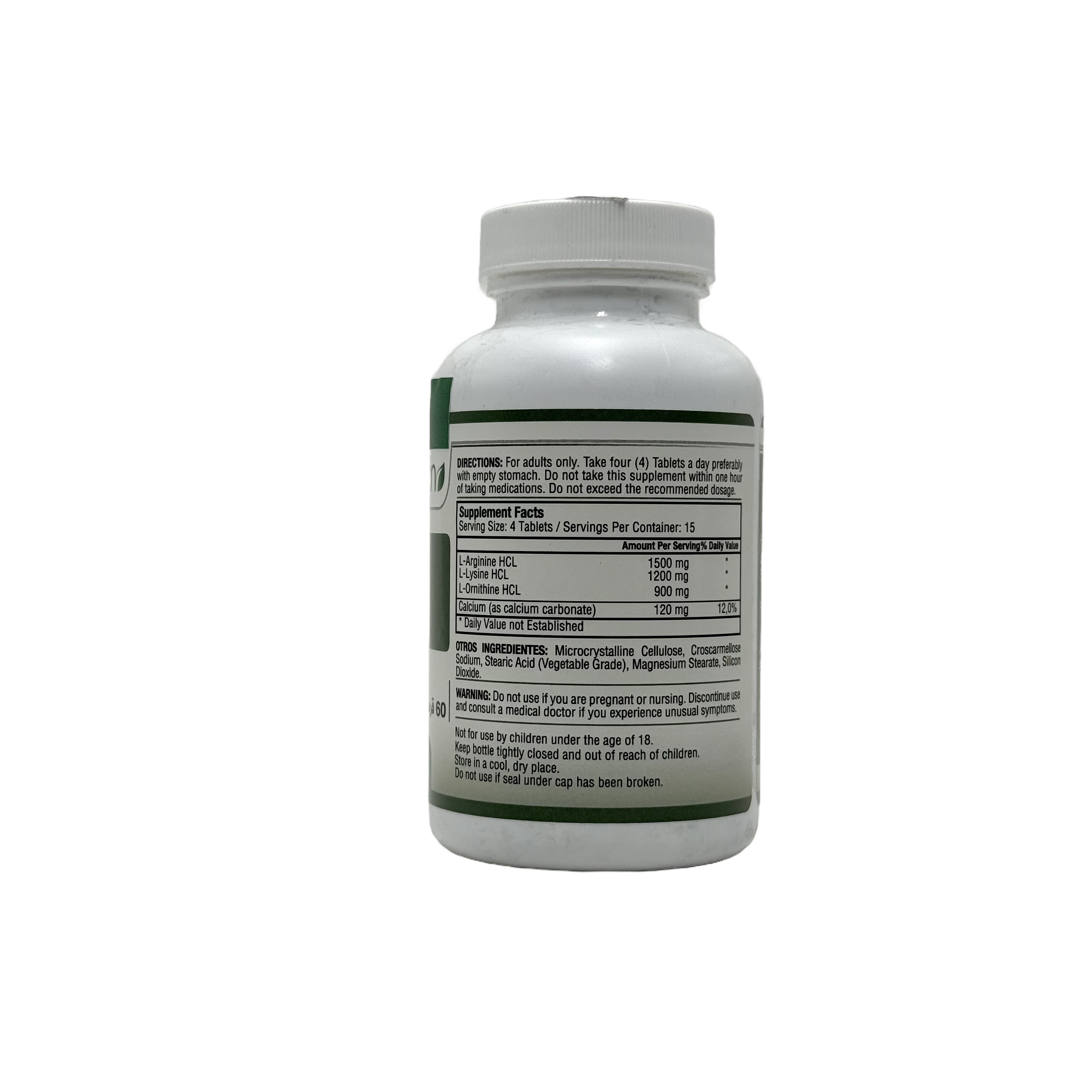 Well Nutrition 3L Triple Amino 60 Tablets - ويل نيوترشن ثري إل تربل أمينو 60 قرص