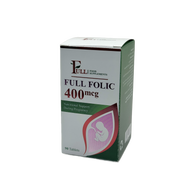 Full Folic 400mcg 90 Tablets - فوليك اسيد 400 ميكروغرام 90 قرص