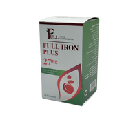Full Iron Plus 27mg 30 Capsules - الحديد فل آيرون بلس 27 مجم 30 كبسولة