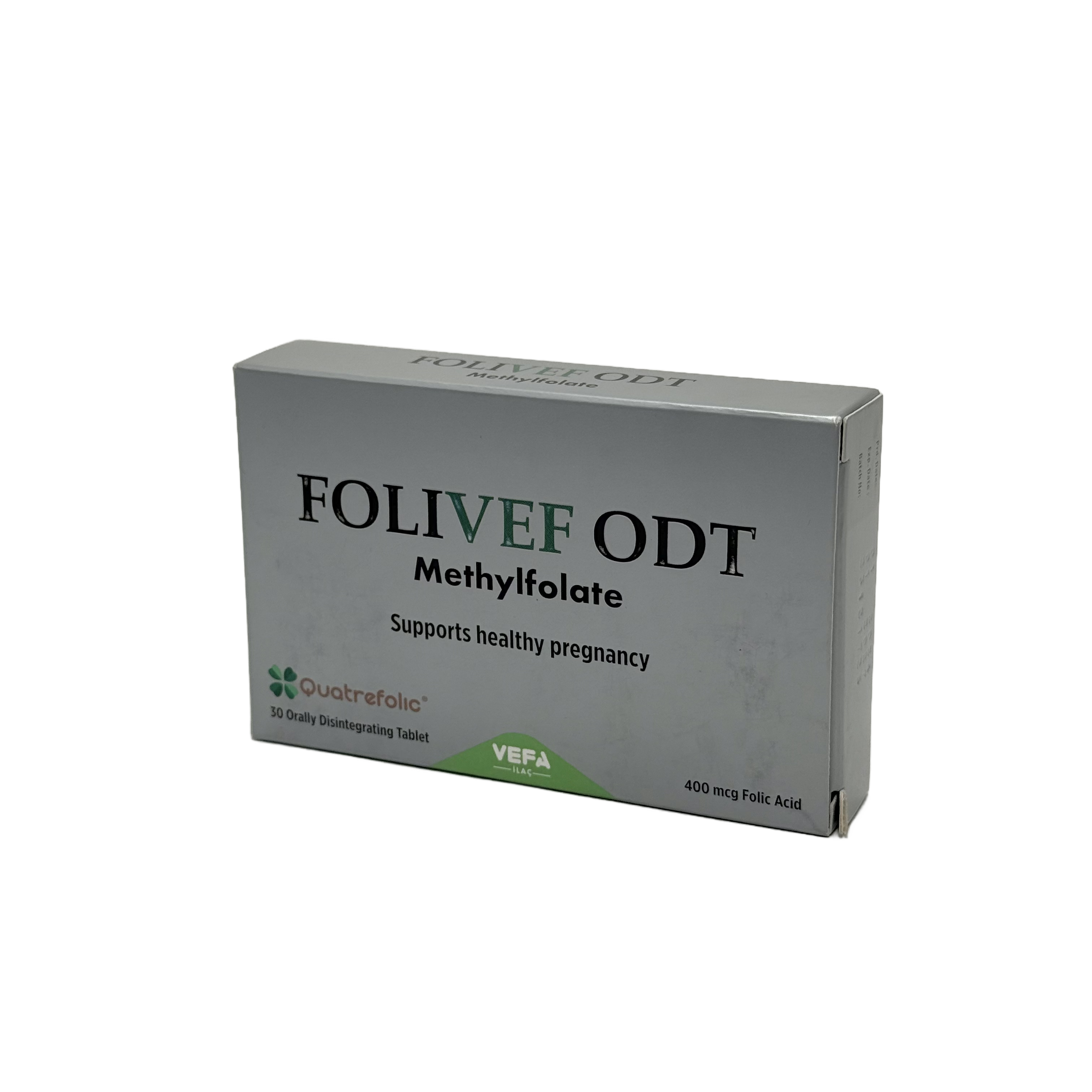 Folivef ODT 400mcg - فوليفيف أقراص ذائبة 400 ميكروغرام