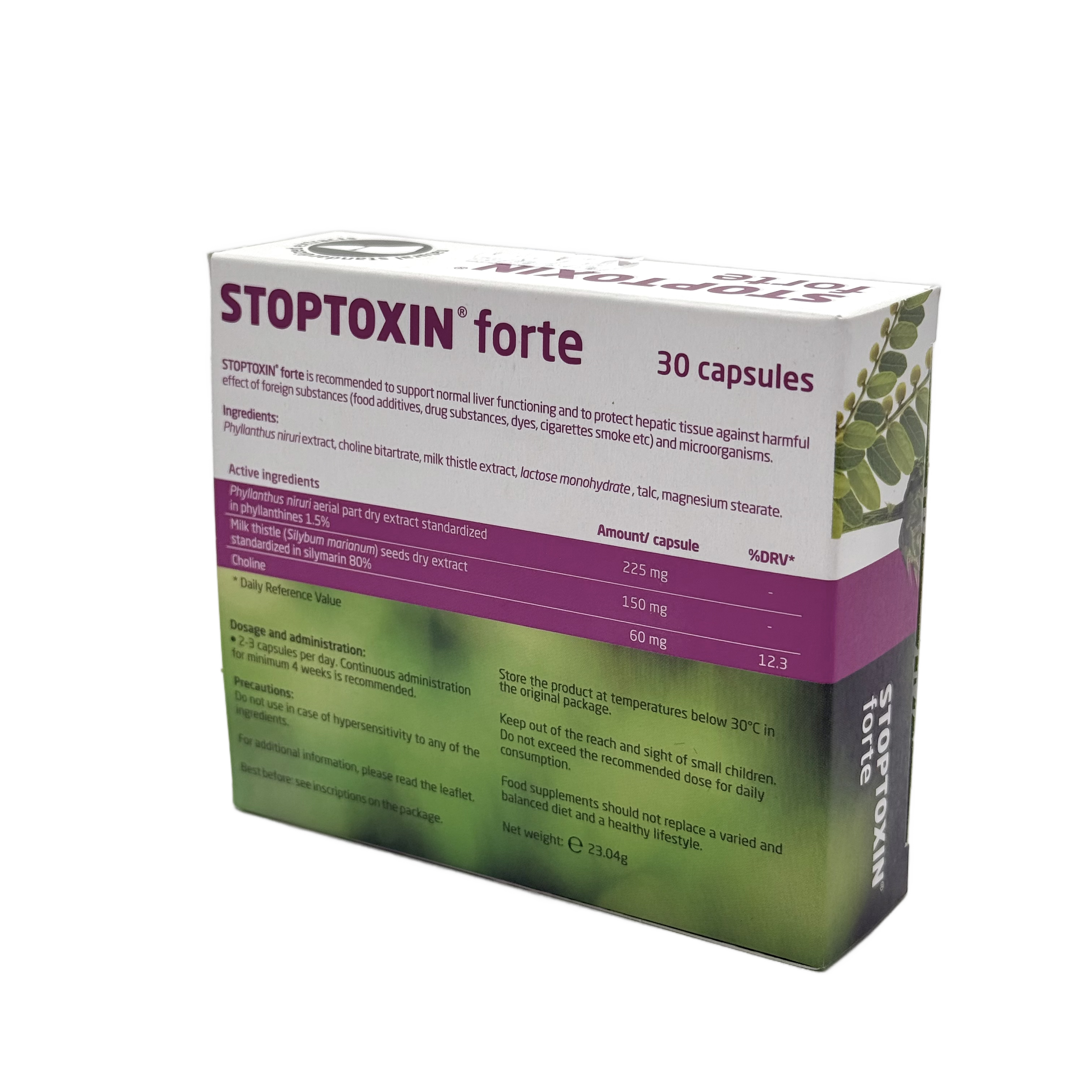 StopToxin Forte 30 Capsules - ستوب توكسين فورت 30 كبسولة