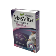 Mammy MasVita Multivitamins + Omega-3 30 Capsules -  مامي ماس فيتا متعدد الفيتامينات + أوميغا-3 30 كبسولة