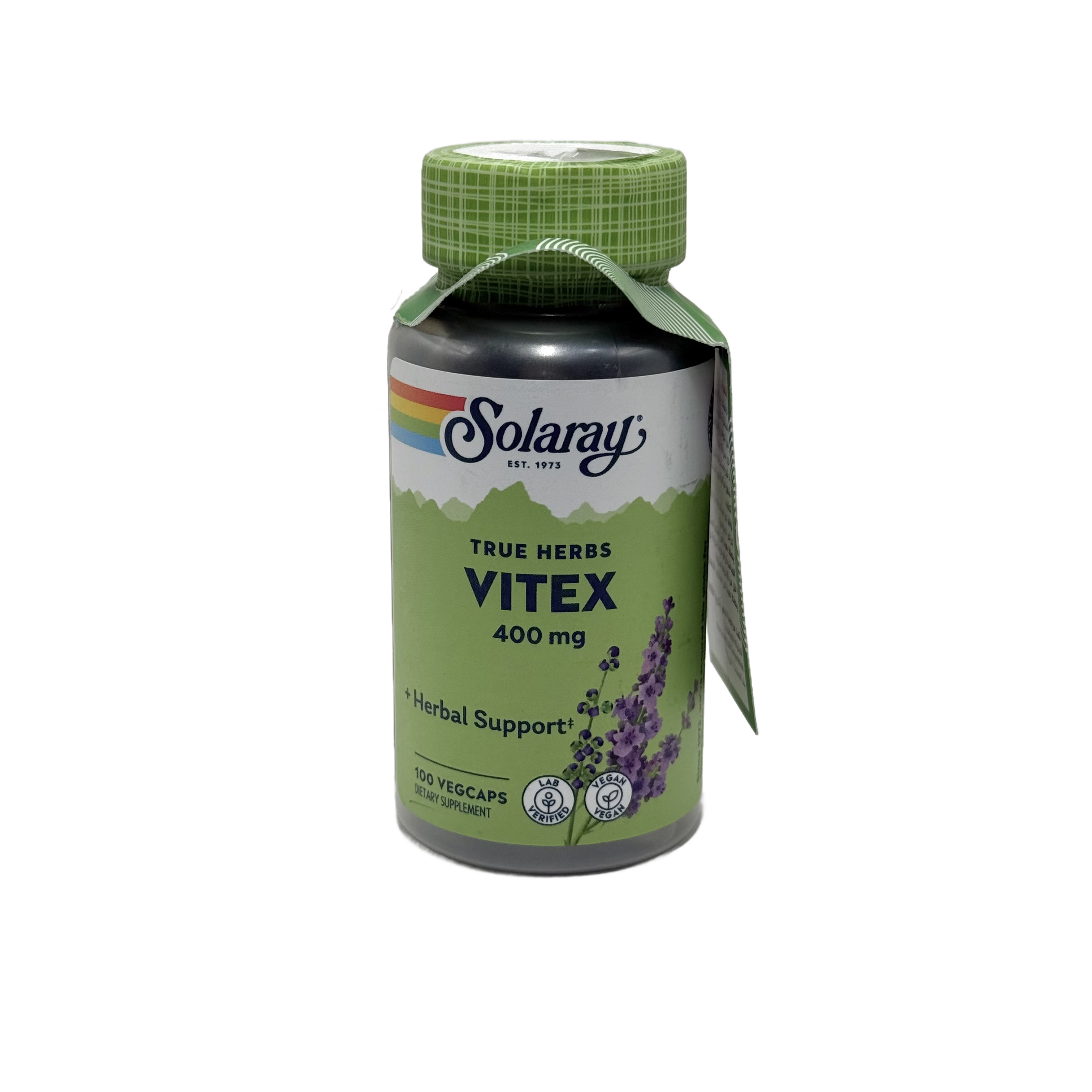 Solaray Vitex 400mg 100 Capsules - سولاراى فيتكس 400 ملغ 100 كبسولة