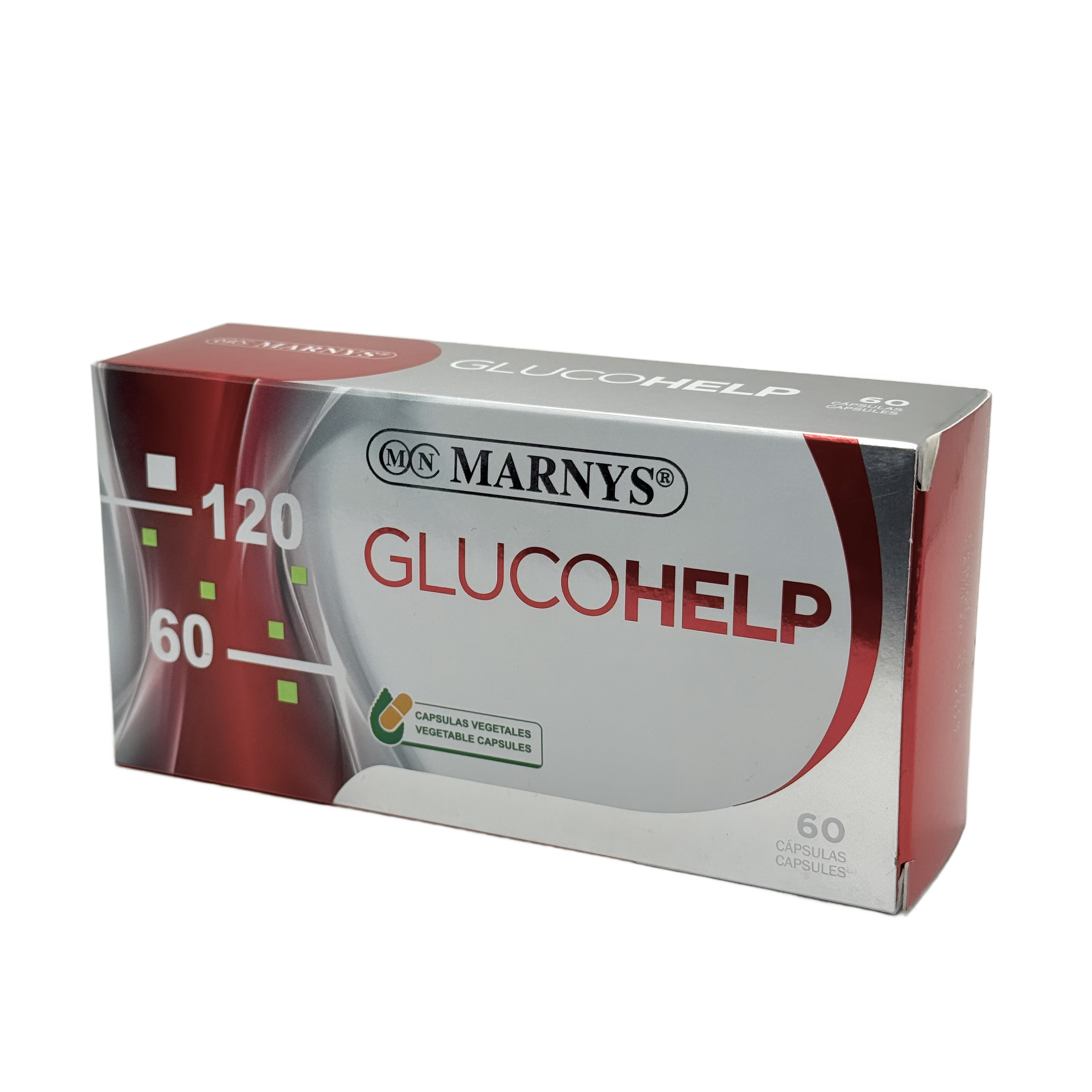 Marnys Glucohelp 60 Capsules - مكمل غذائي لسكر الدم 60 كبسولة