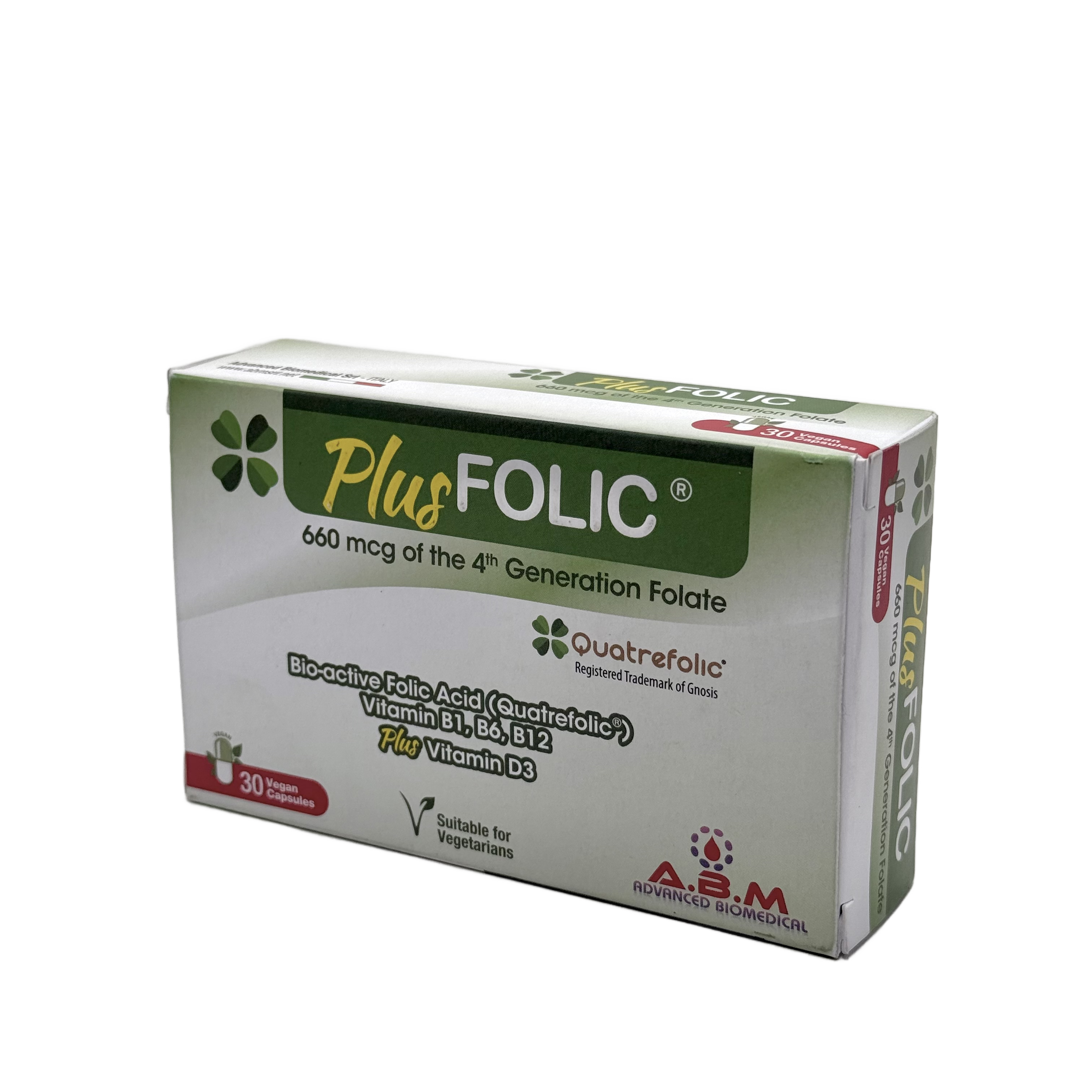 Plus Folic 30 Capsules - بلس فوليك 30 كبسولة