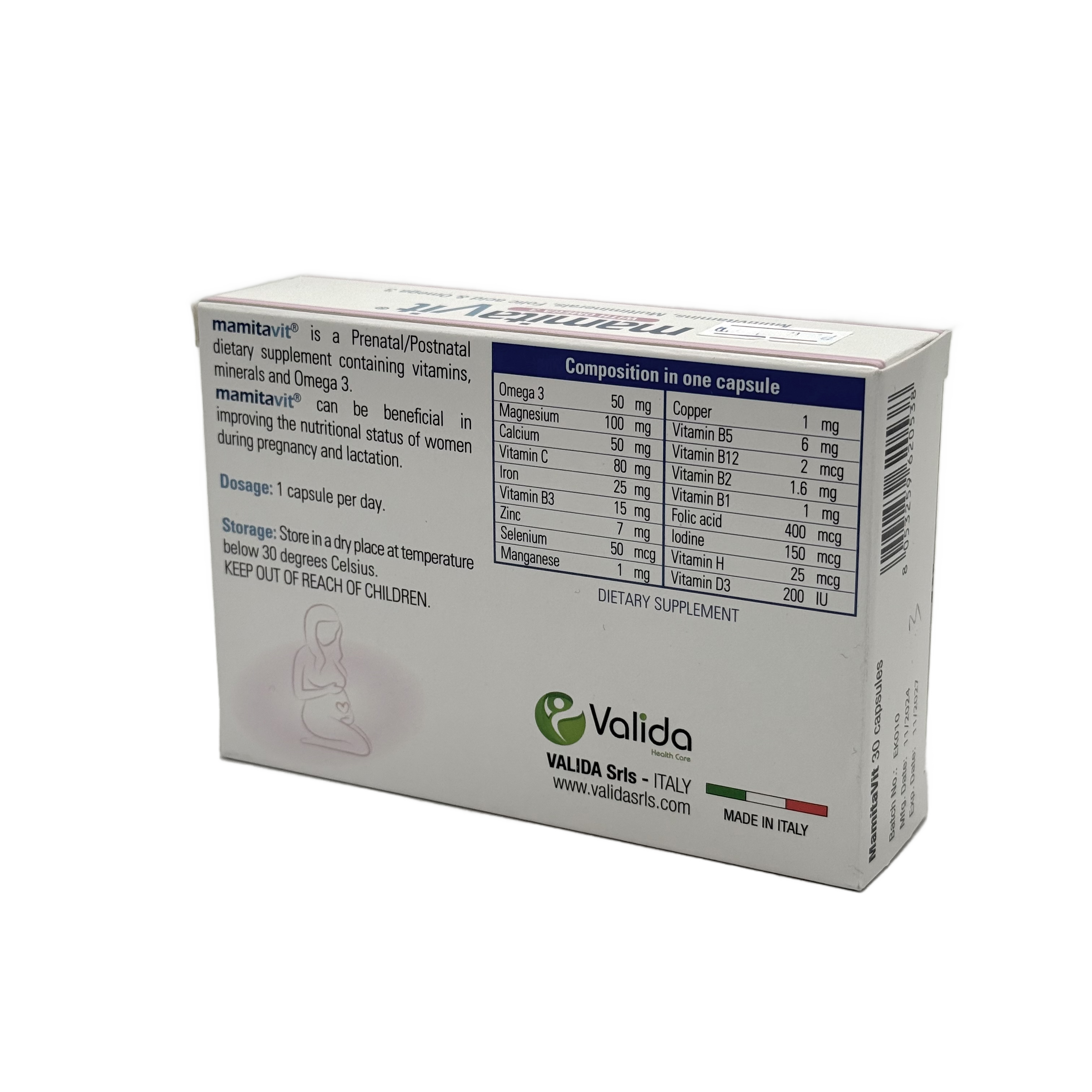 Mamita Vit 30 Capsules - ماميتا فيت 30 كبسولة