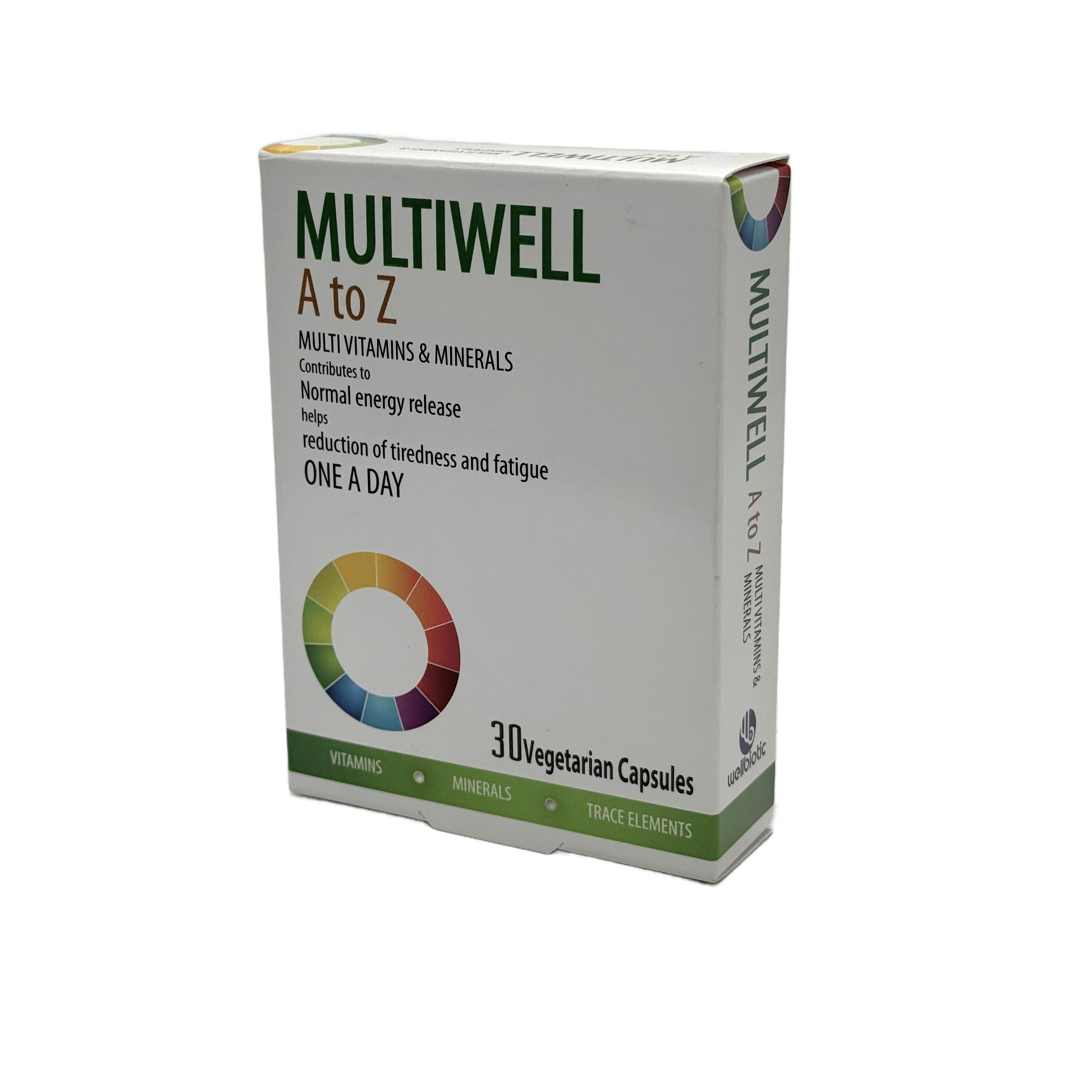 Multiwell A To Z 30 Capsules - مولتيويل ايه تو زد 30 كبسولة