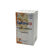 Calcitra Calcium Supplement With Vitamin D 30 Tablets - كالسترا مكمل الكالسيوم مع فيتامين د 30 قرص