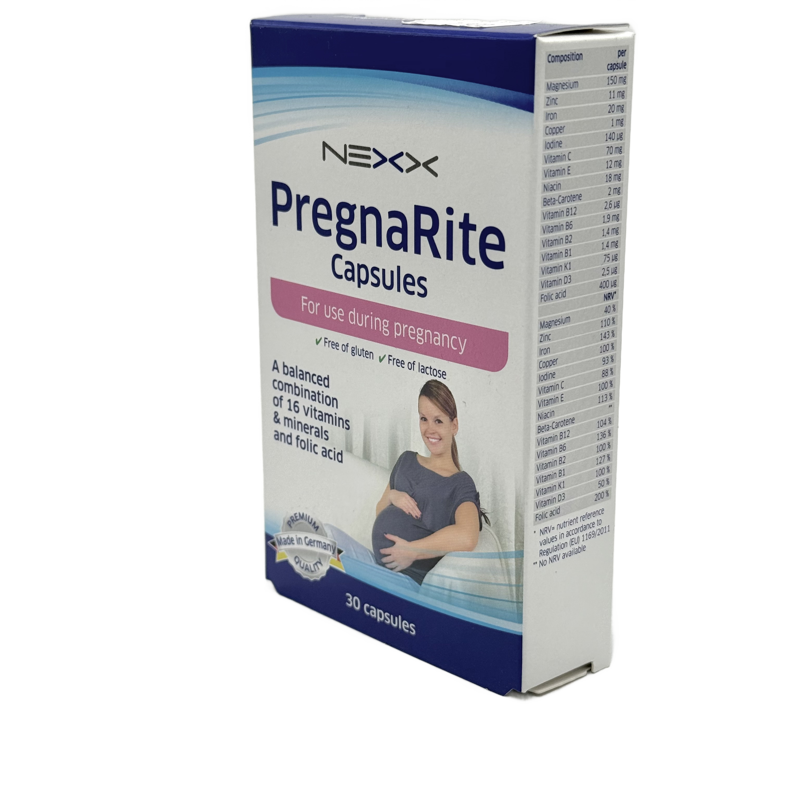PregnaRite 30 Capsules - بريجنارايت 30 كبسولة