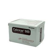 Calcicar 500mg 100 Tablets - كالسيكار 500 ملغ 100 قرص