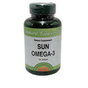 Sun Naturals Omega 3 100 Softgels - صن ناتشورالز أوميغا 3 100 سوفتجيل