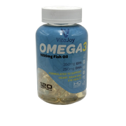 VitaJoy Omega 3 1000mg Fish Oil 120 Softgels - فيتا جوي أوميغا 3 1000 ملغ زيت السمك 120 سوفتغيل