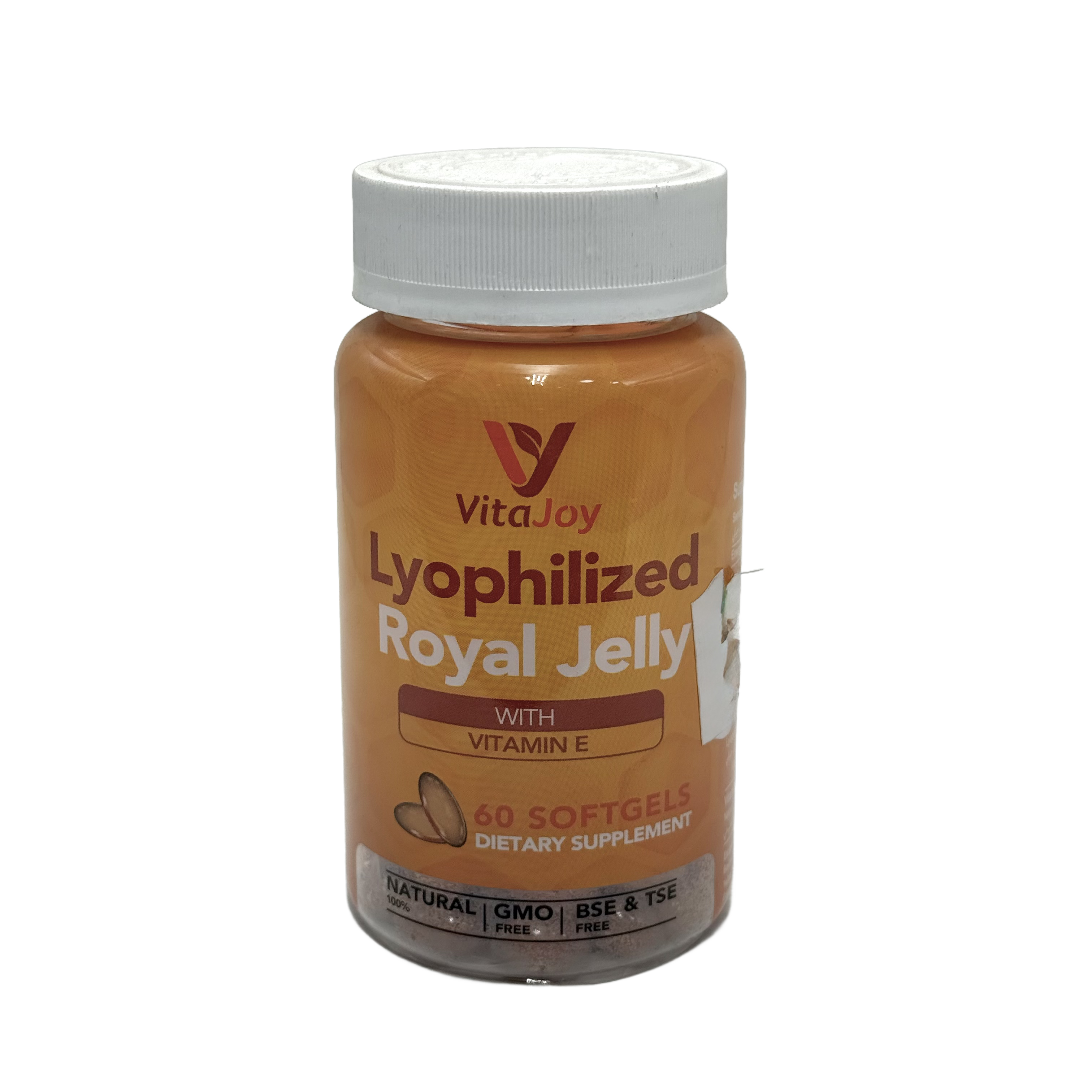 VitaJoy Lyophilized Royal Jelly 1000mg 60 - Softgels فيتا جوي رويال جيلي مجفد بالتجميد 1000 ملغ 60 سوفتجيل