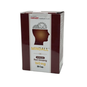 MINDALL with Korean Red Ginseng 160mg 30 Capsules - مايندول مع الجنسنغ الأحمر الكوري ١٦٠ ملغ ٣٠ كبسولة