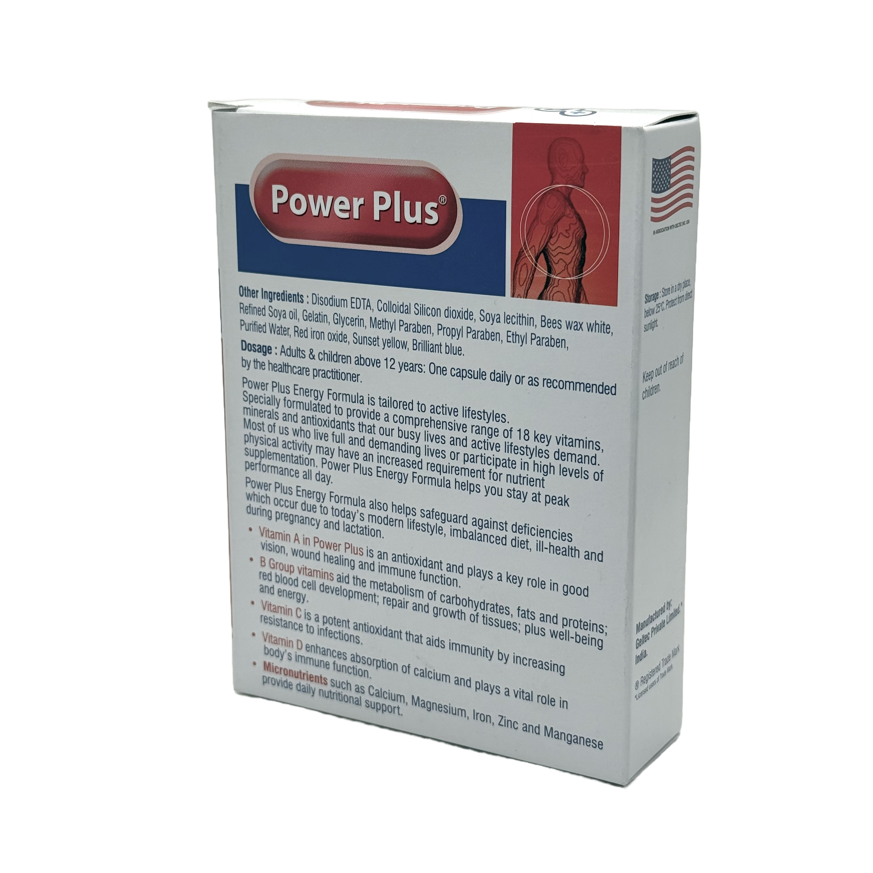 Power Plus 30 Capsules - باور بلس ٣٠ كبسولة