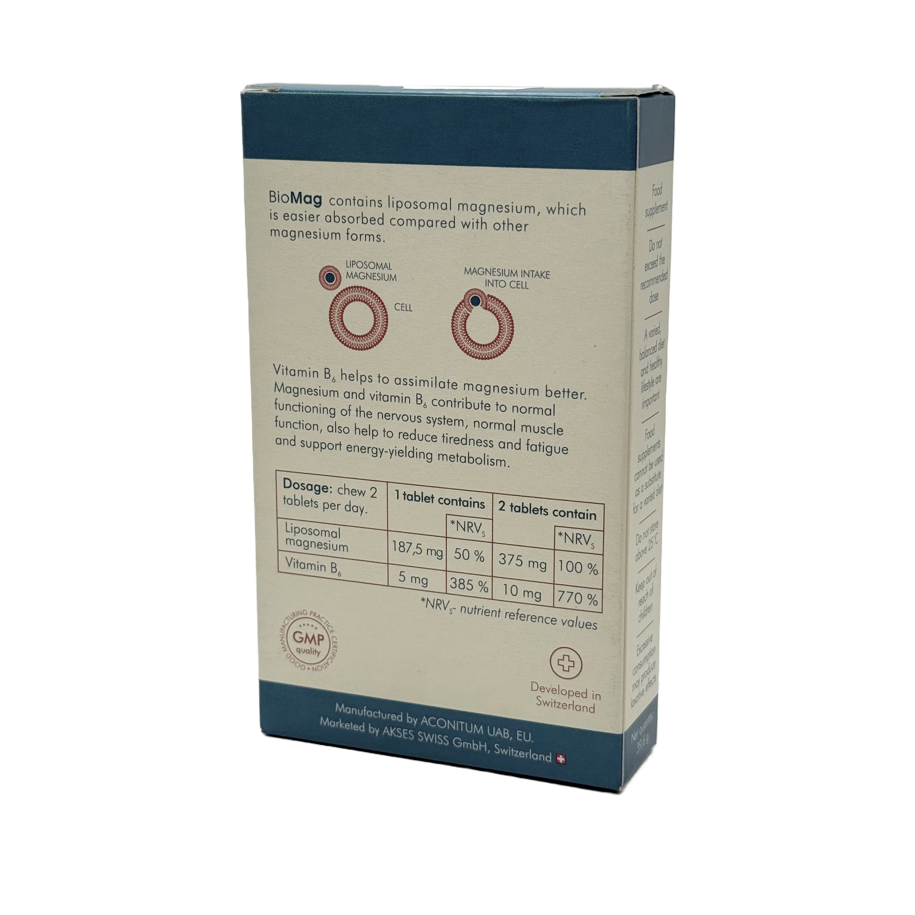BioMag 30 Chewable Tablets - بيو ماج 30 قرص قابل للمضغ