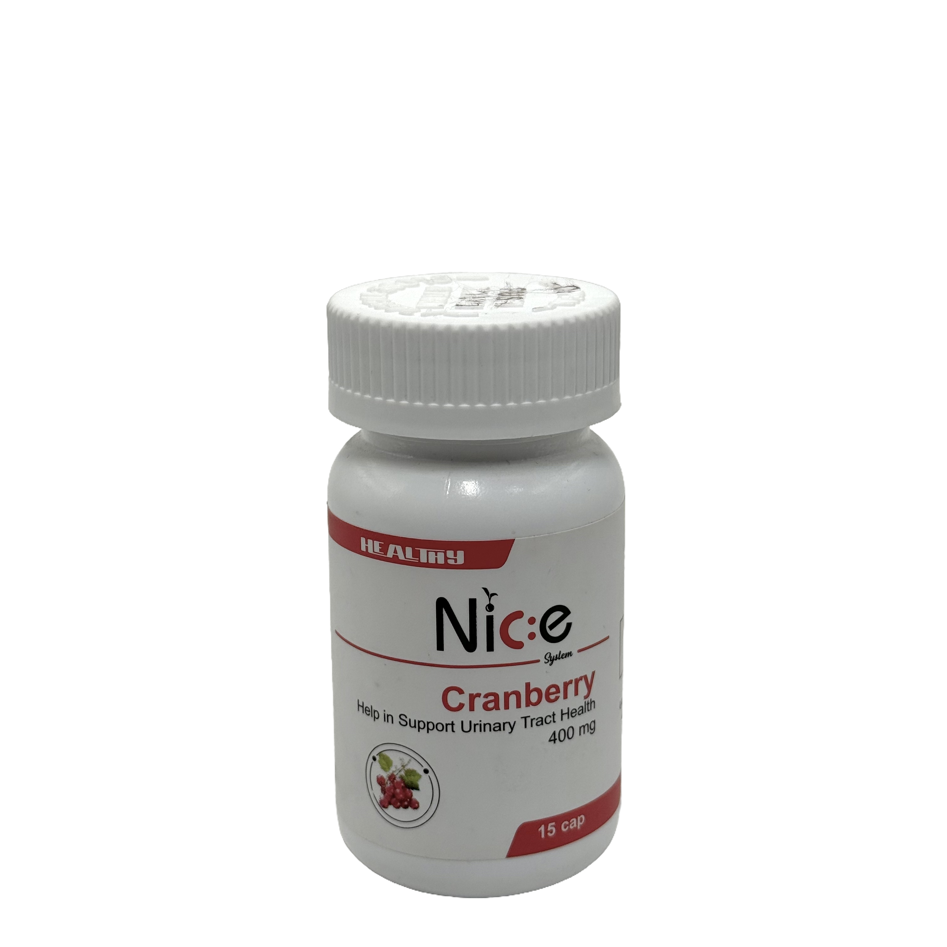 Nice Cranberry 400mg 15 Capsules - نايس كرانبري 400 ملغ 15 كبسولة