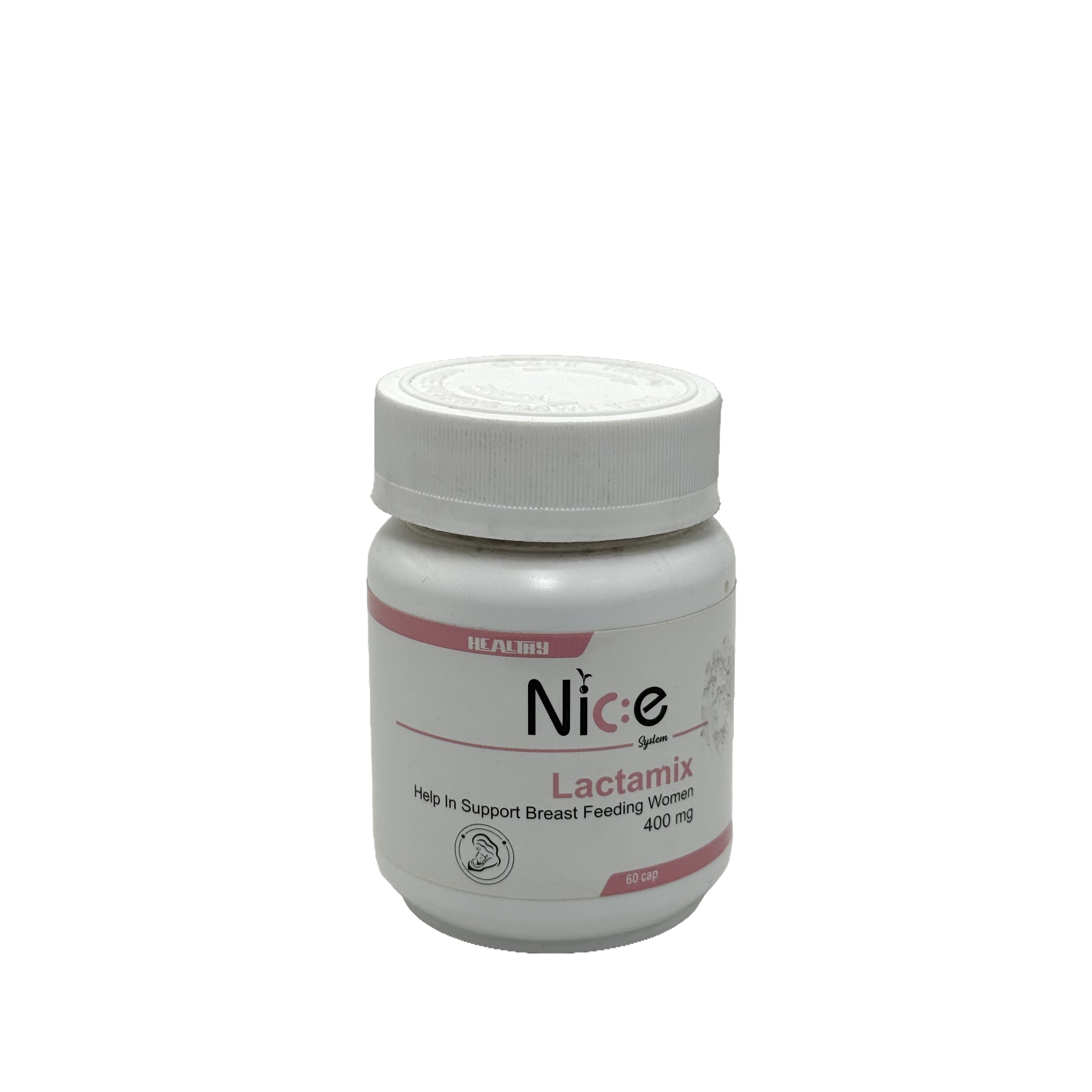 Nice Lactamix 400mg 60 Capsules - نايس لاكتامكس 400 ملغ 60 كبسولة