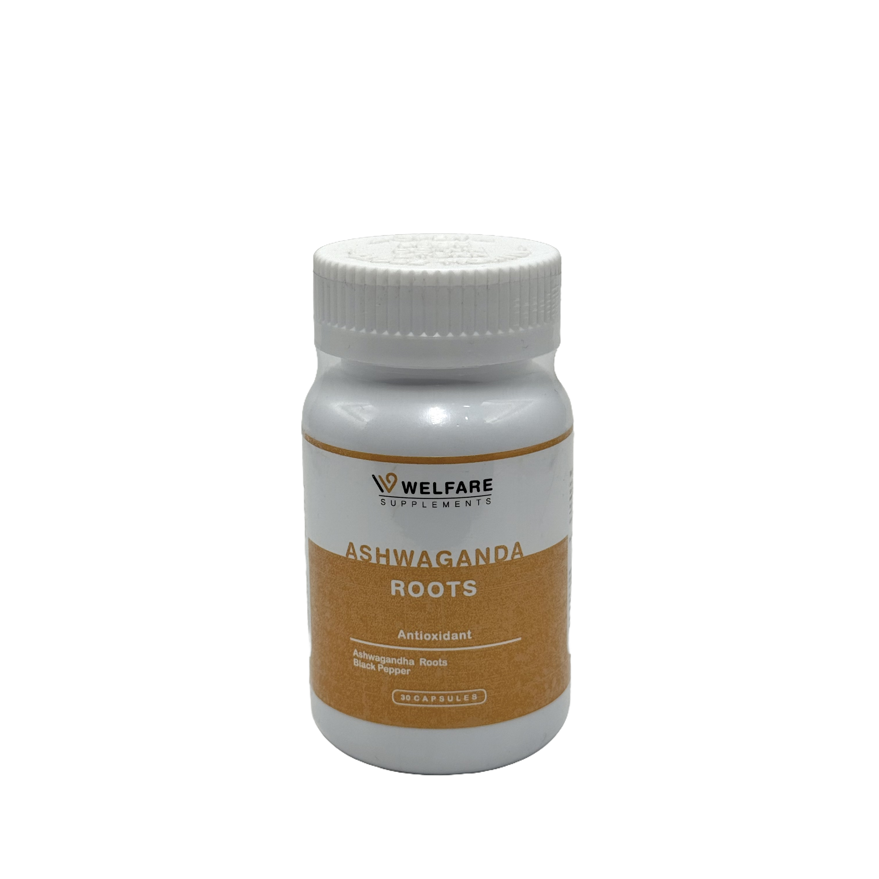 Welfare Ashwagandha Roots 30 Capsules - ويلفير أشواغاندا روتس 30 كبسولة