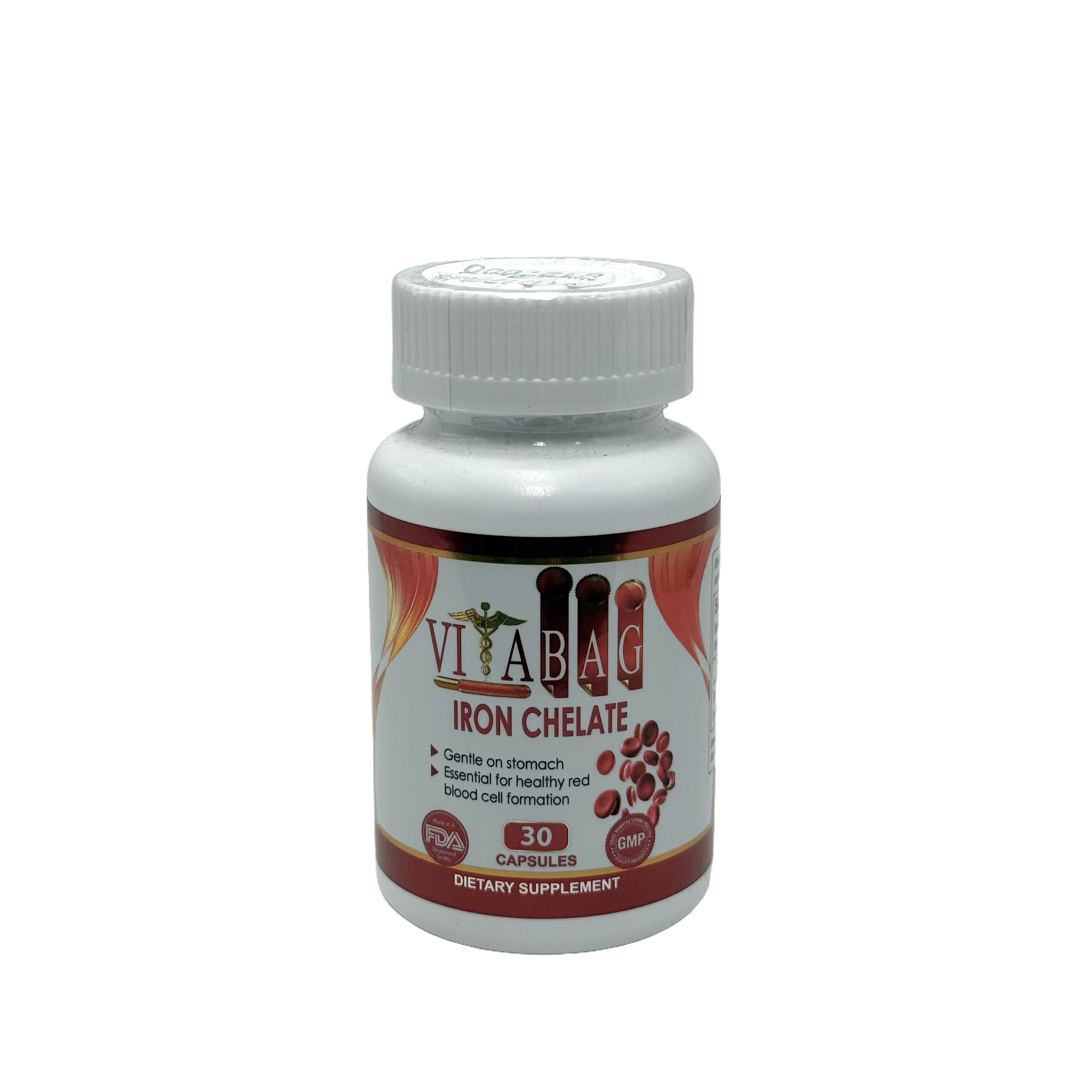 Vitabag Iron Chelate 30 Capsules - فيتاباج آيرون كيليت 30 كبسولة