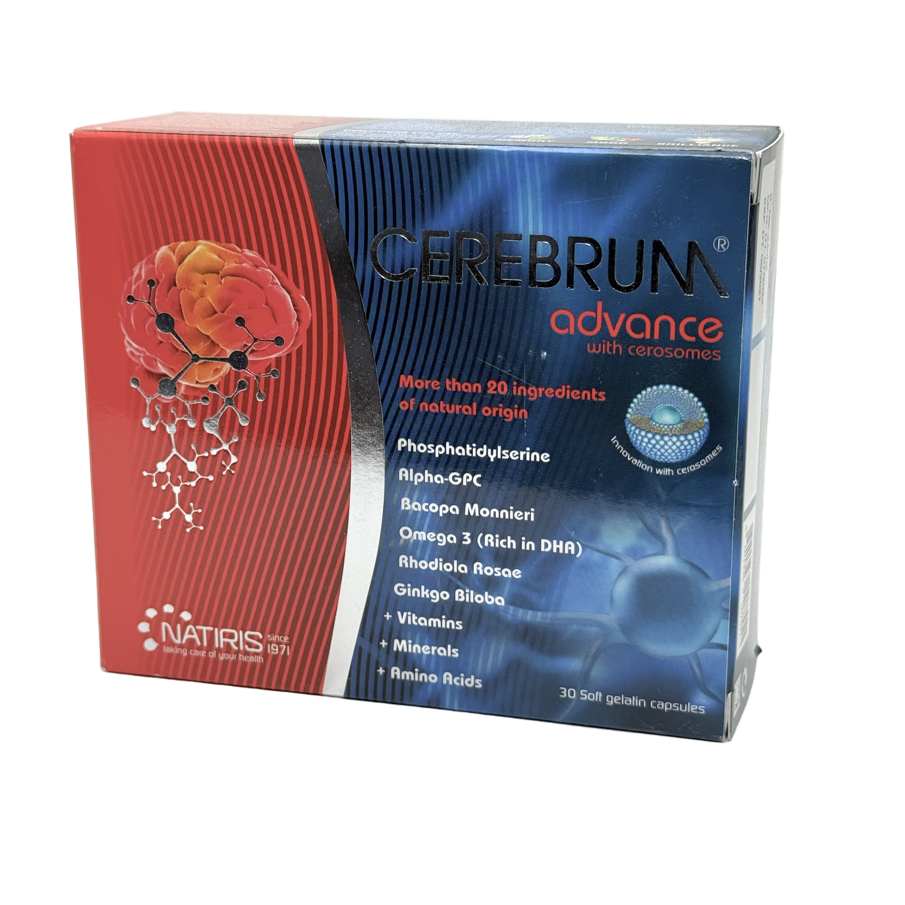 Cerebrum Advance 30 Capsules - سيريبرم أدفانس 30 كبسولة