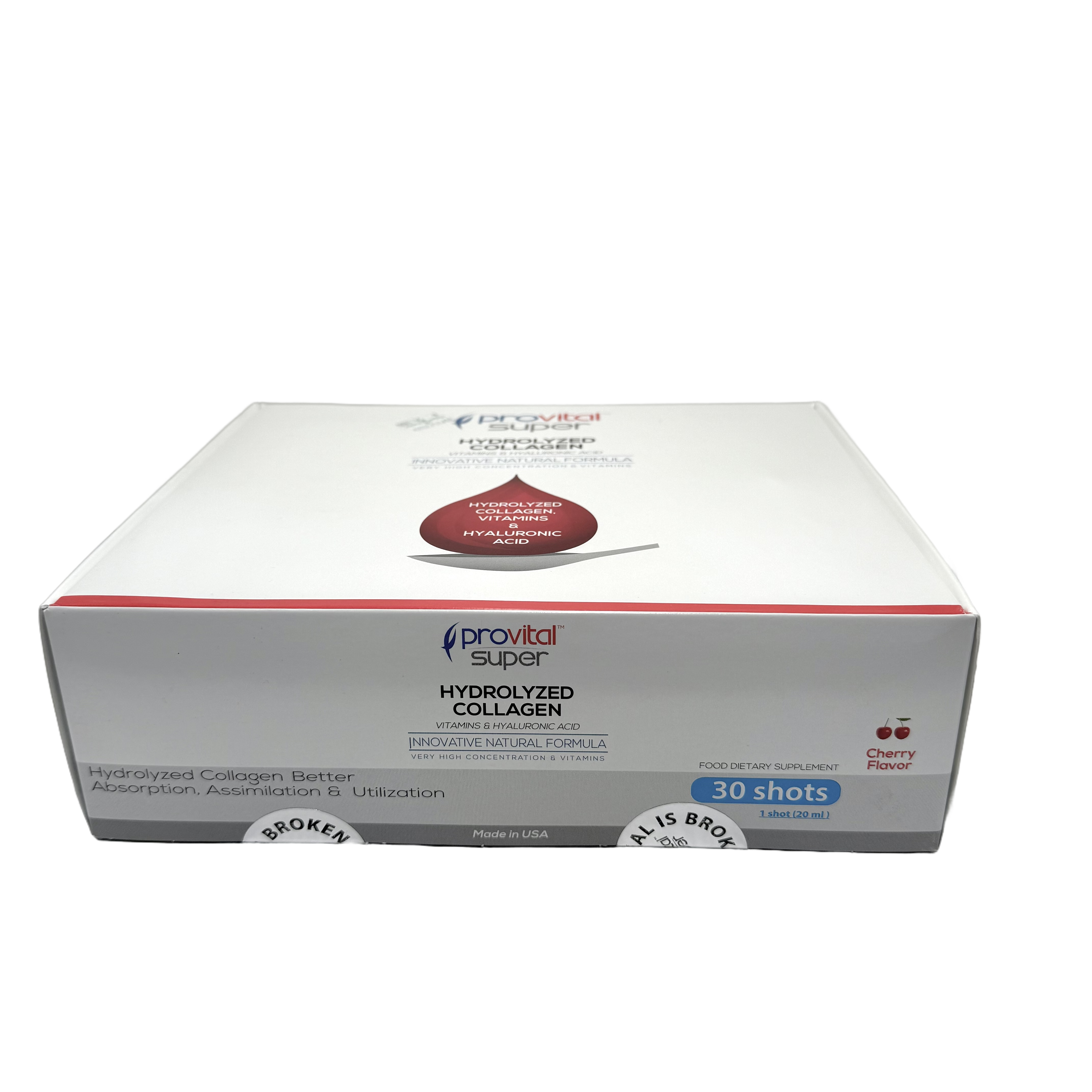 Provital Super Collagen Syrup 30 Ampules - بروفيتال سوبر كولاجين شراب 30 أمبولة