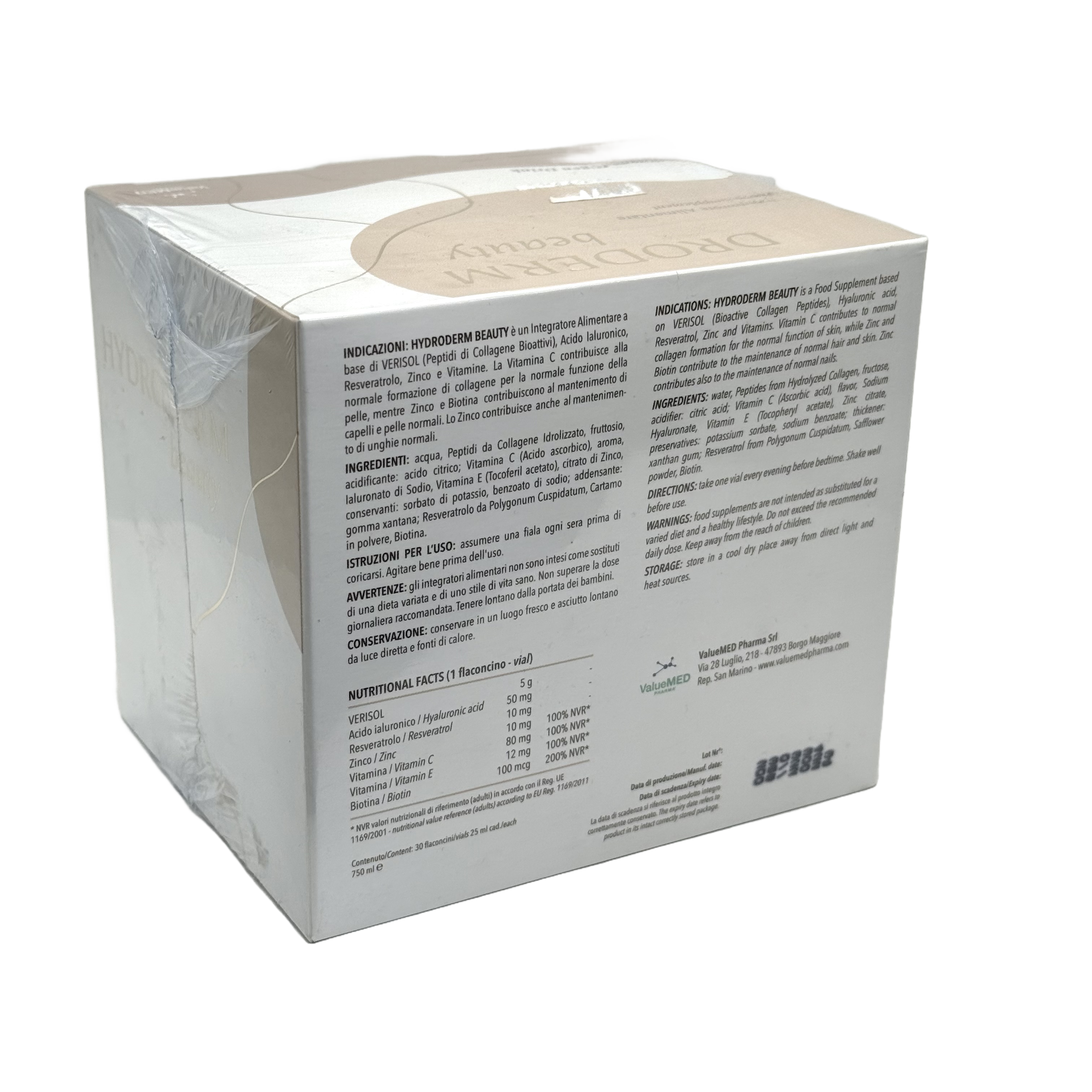 Hydroderm Beauty Collagen Drink 30 Vials
