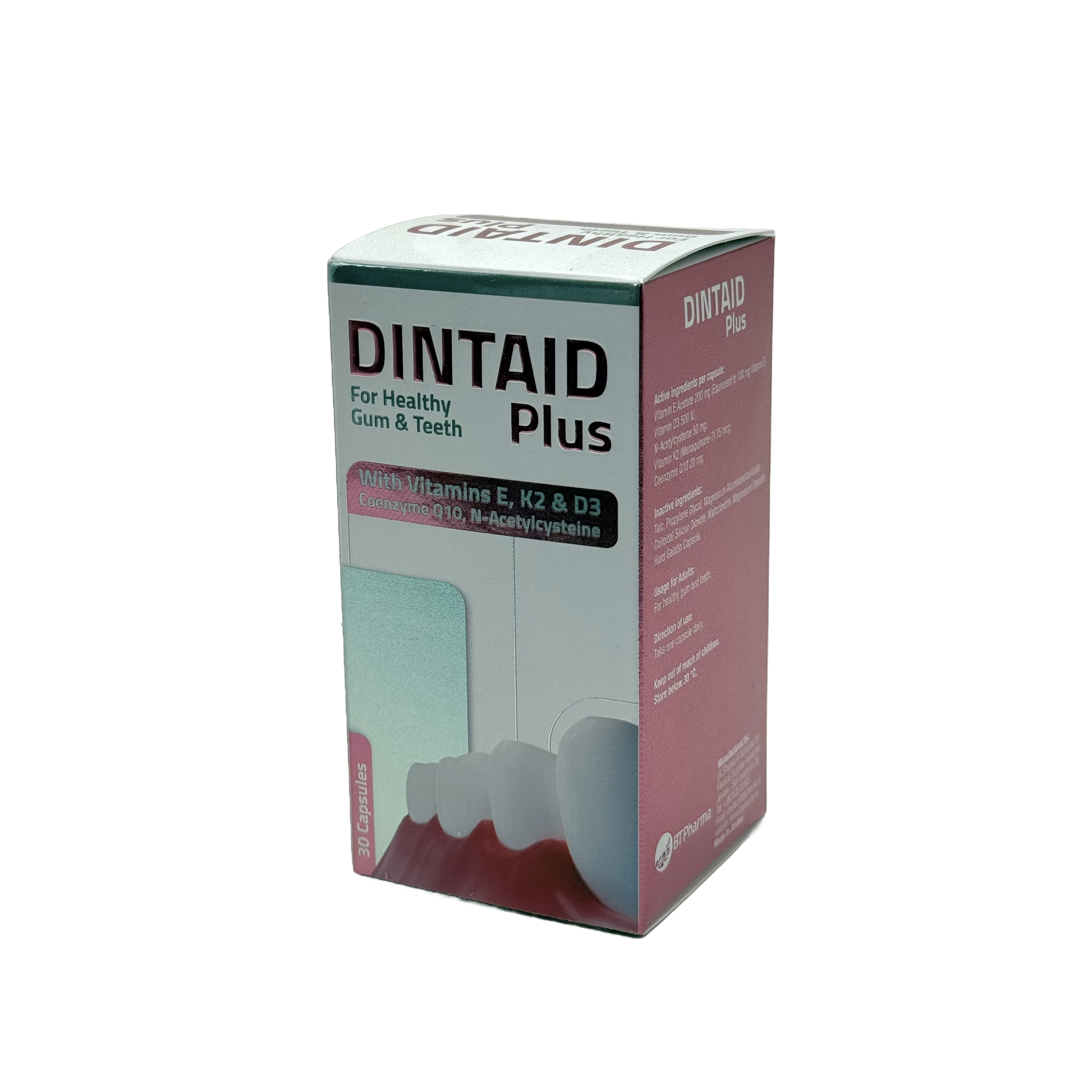 Dintaid Plus 30 Capsules - دينتايد بلس 30 كبسولة