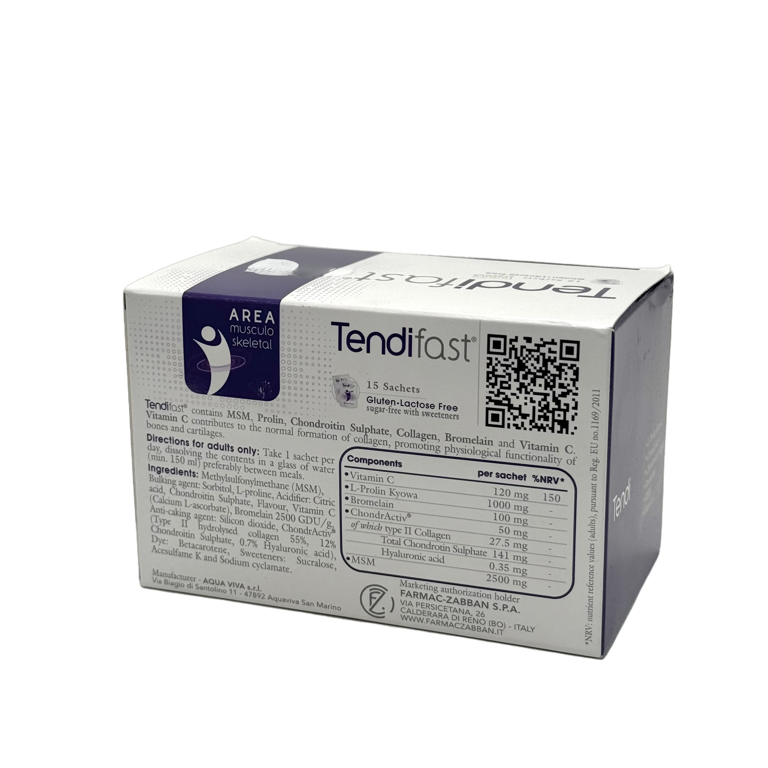 Tendifast 15 Sachets - تينديفاست 15 كيس