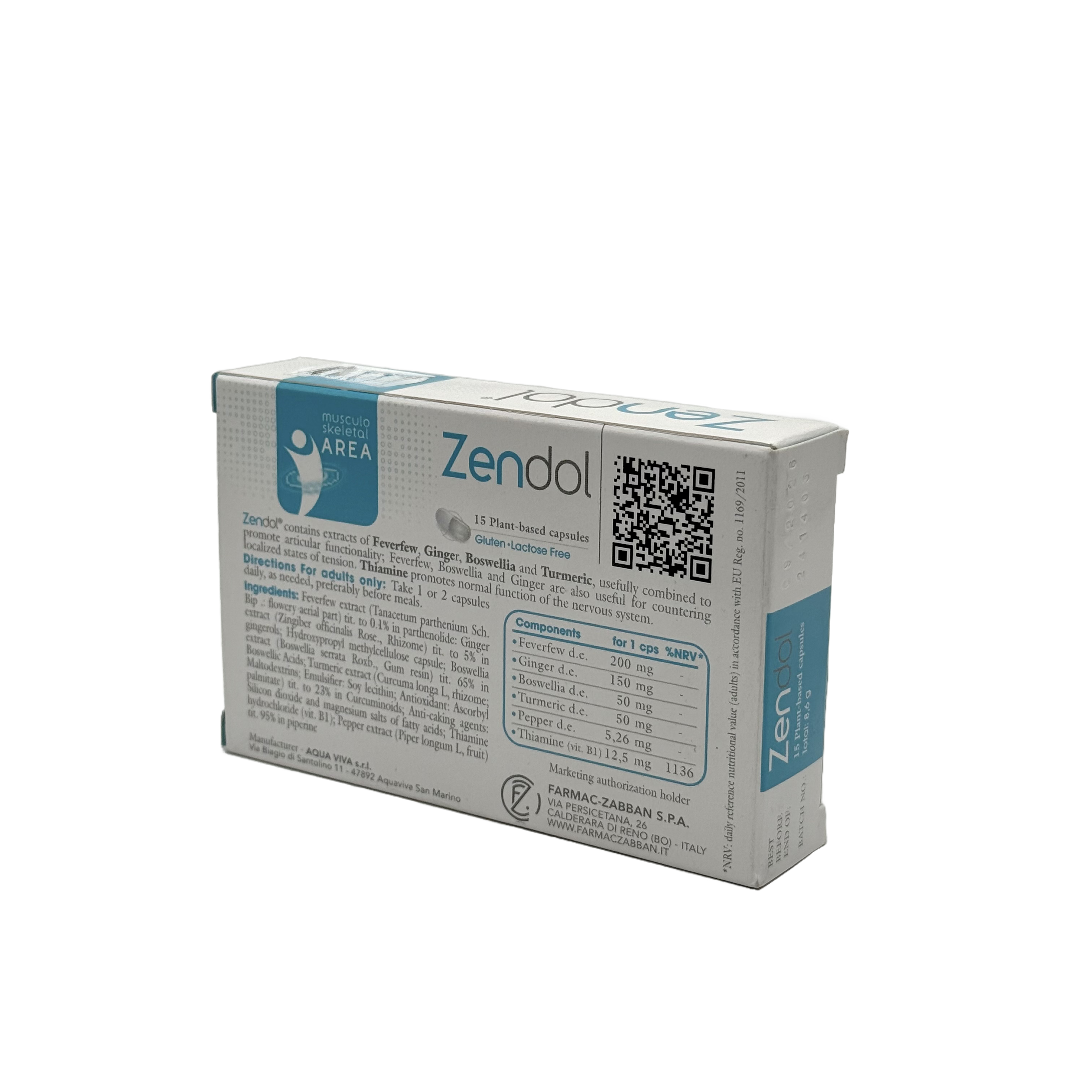Zendol 15 Capsules - زيندول 15 كبسولة