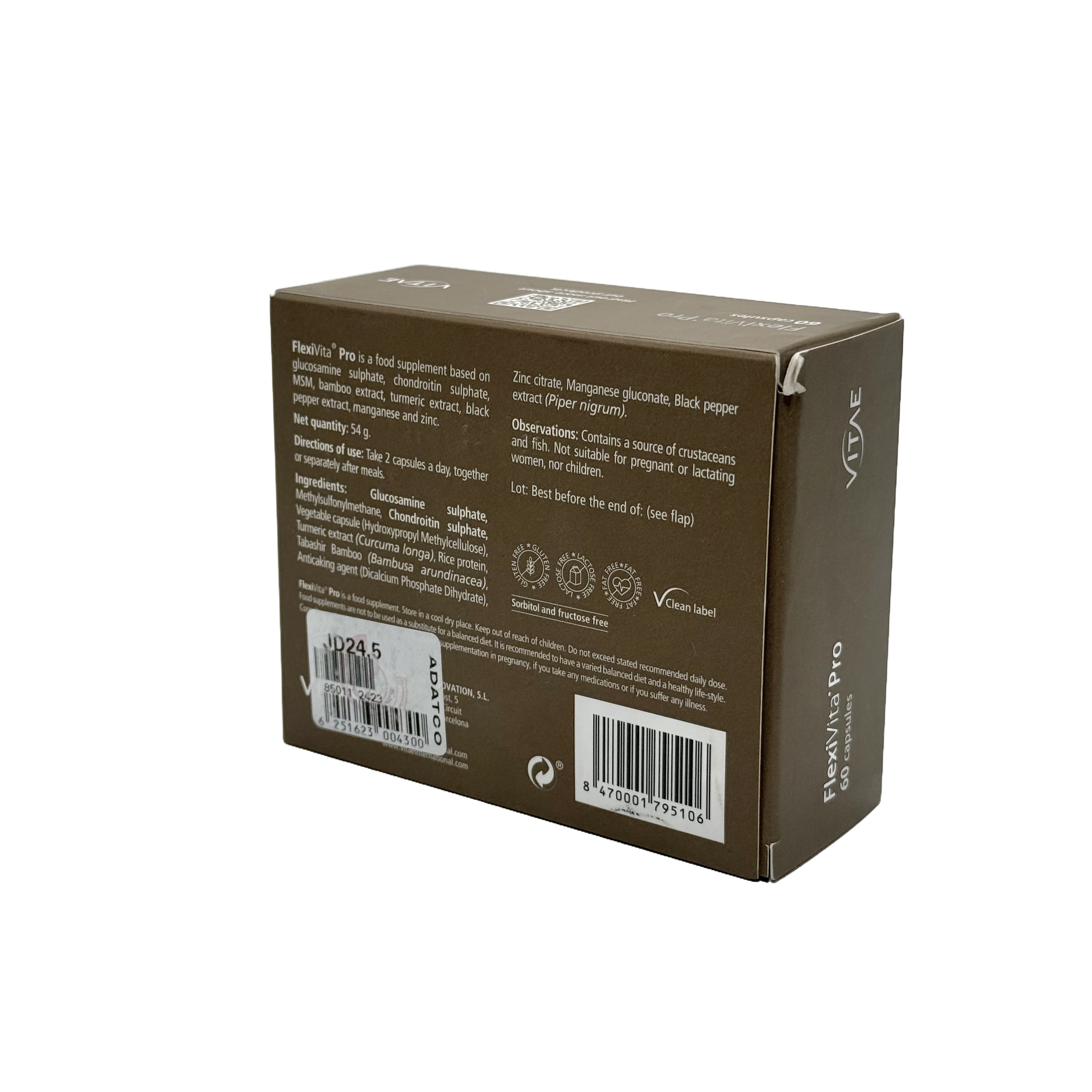 Flexivita Pro 60 Capsules - فليكسي فيتا برو 60 كبسولة