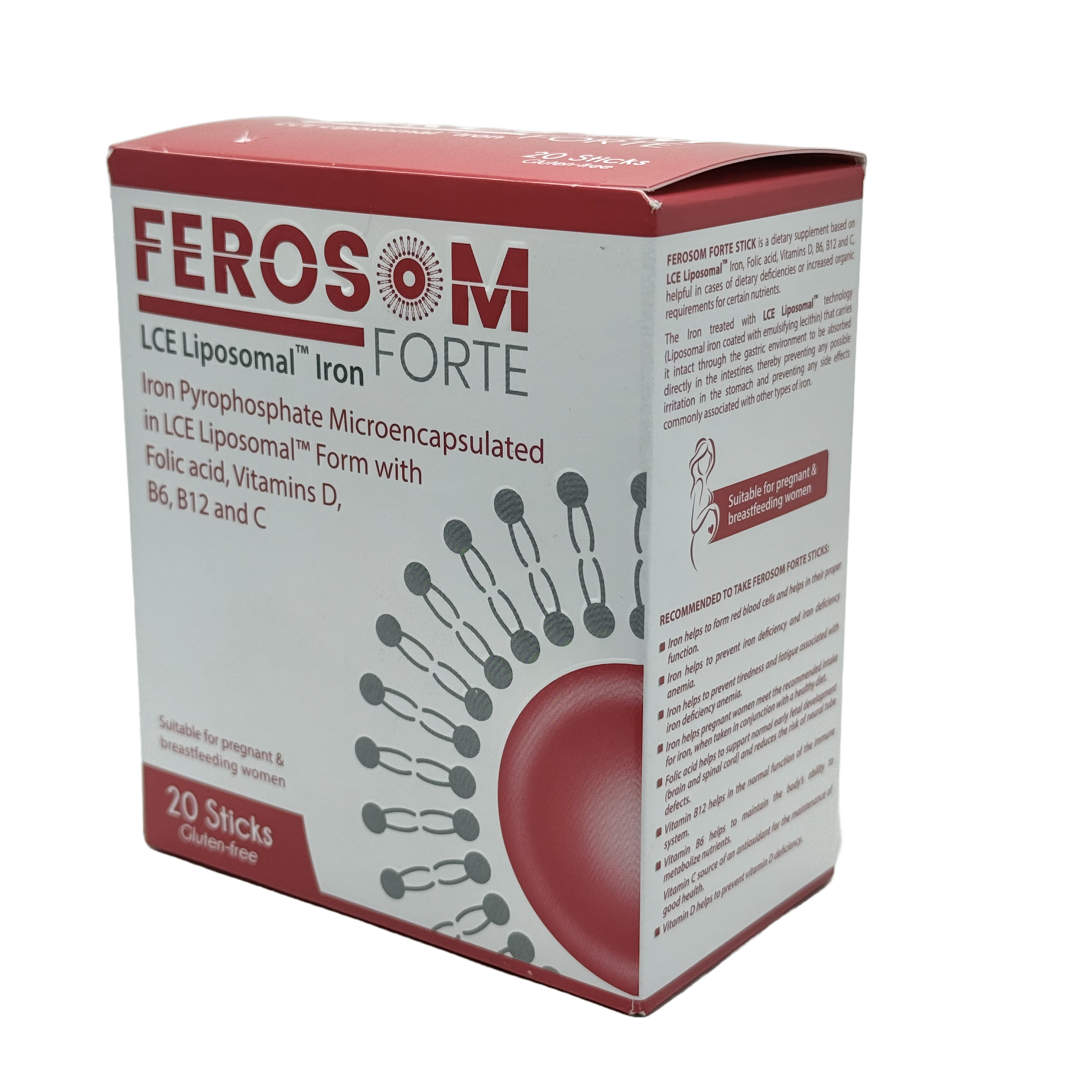 Ferosom Forte 20 Sticks - فيروسوم فورت 20 كيس