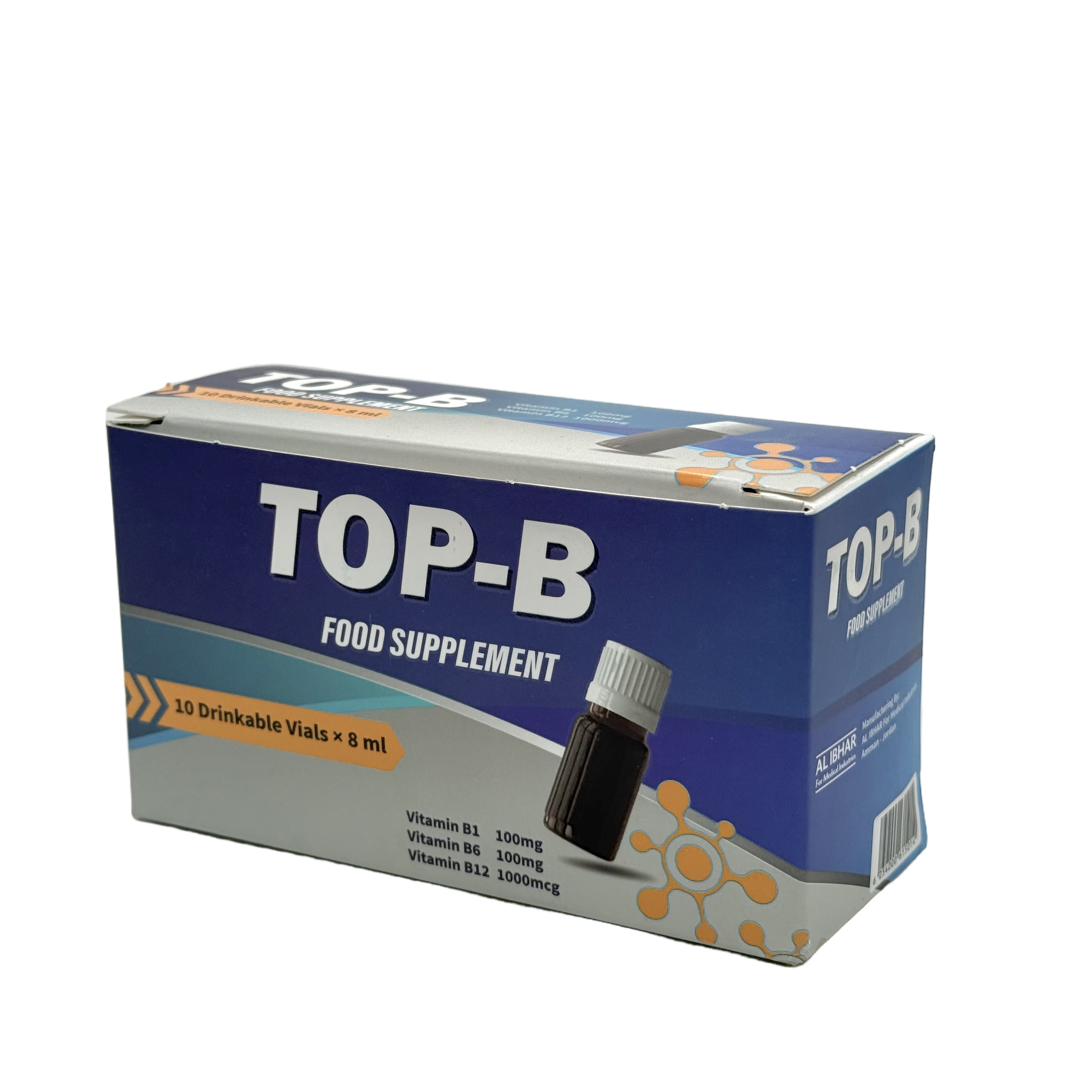 Top-B 8ml 10 Ampules - توب ب 8 مل 10 أمبولات