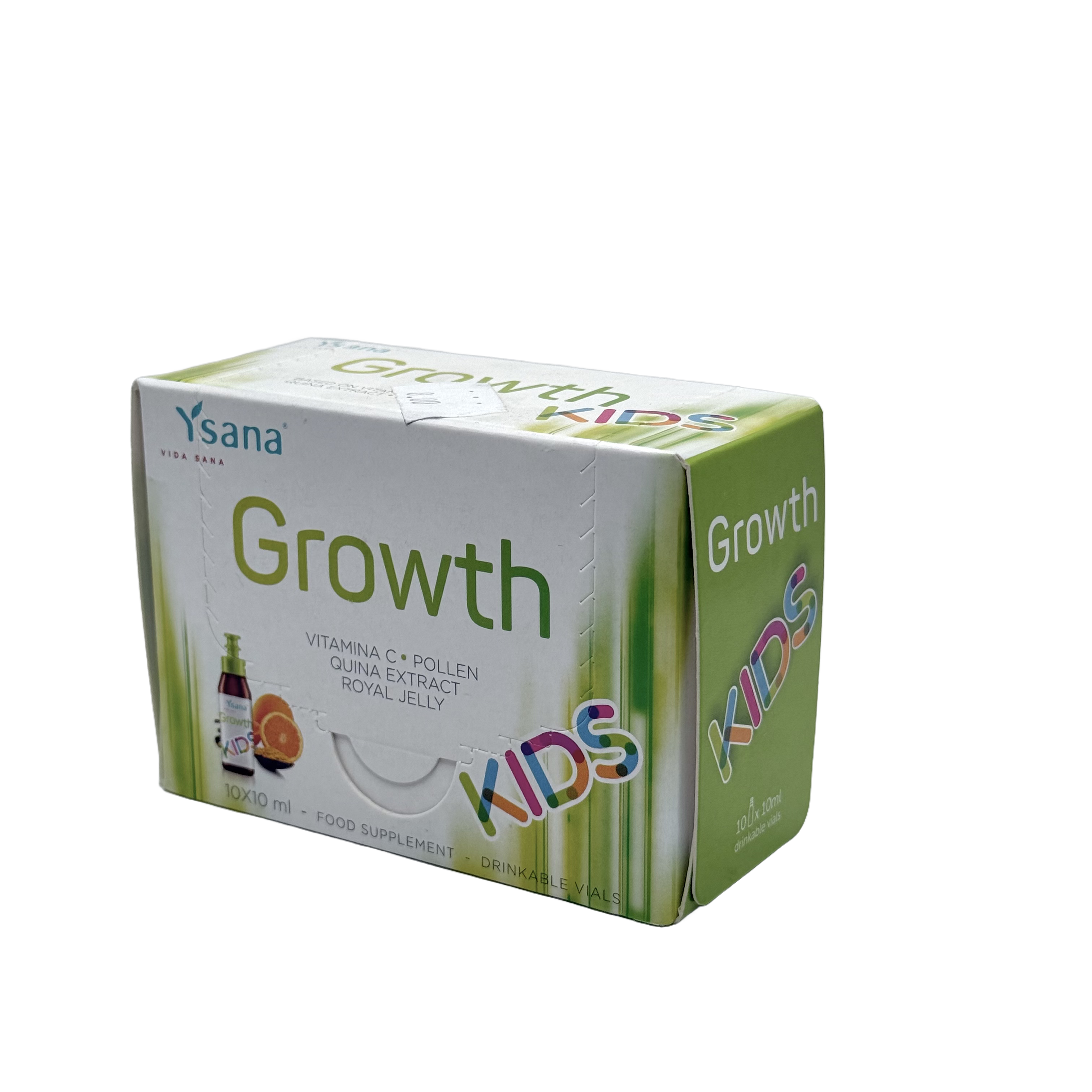 Ysana Growth Kids 10 Drinkable Vials - يسانا جروث كيدز 10 فيال للشرب