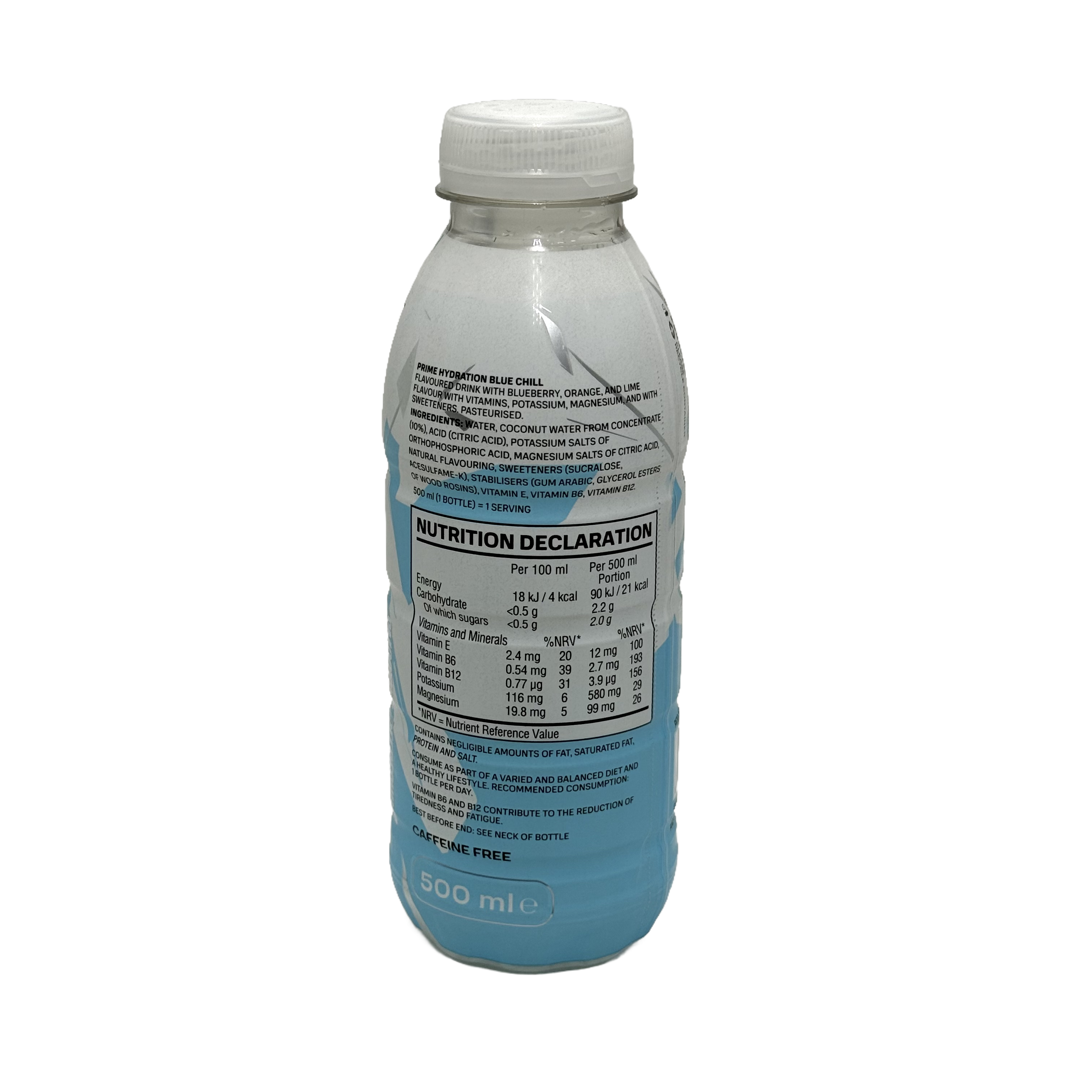 Prime Blue Chill 20 Calories - برايم بلو تشيل 20 سعرة حرارية