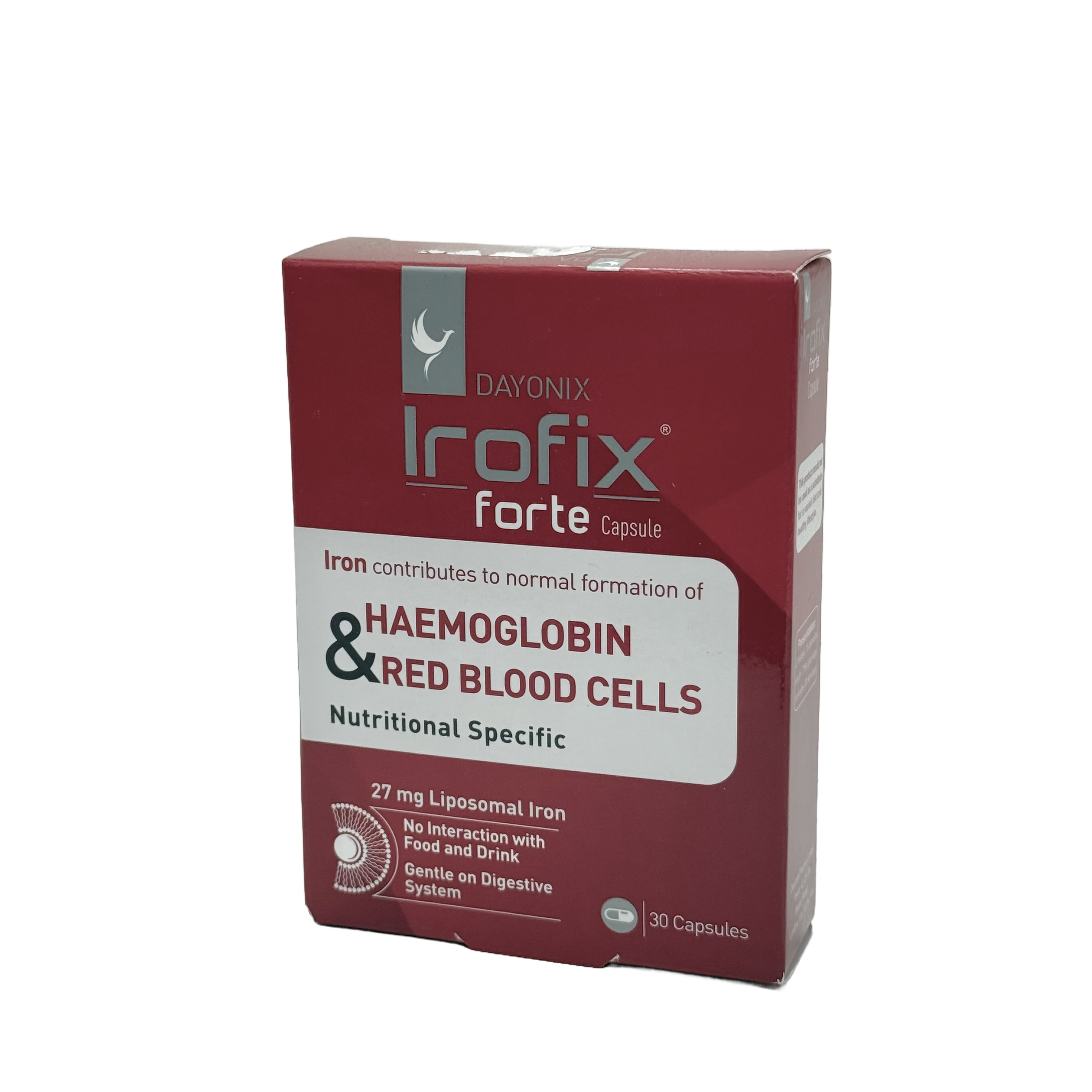 Irofix Forte 27mg 30 Capsules - ايروفيكس فورت 27 ملغ 30 كبسولة