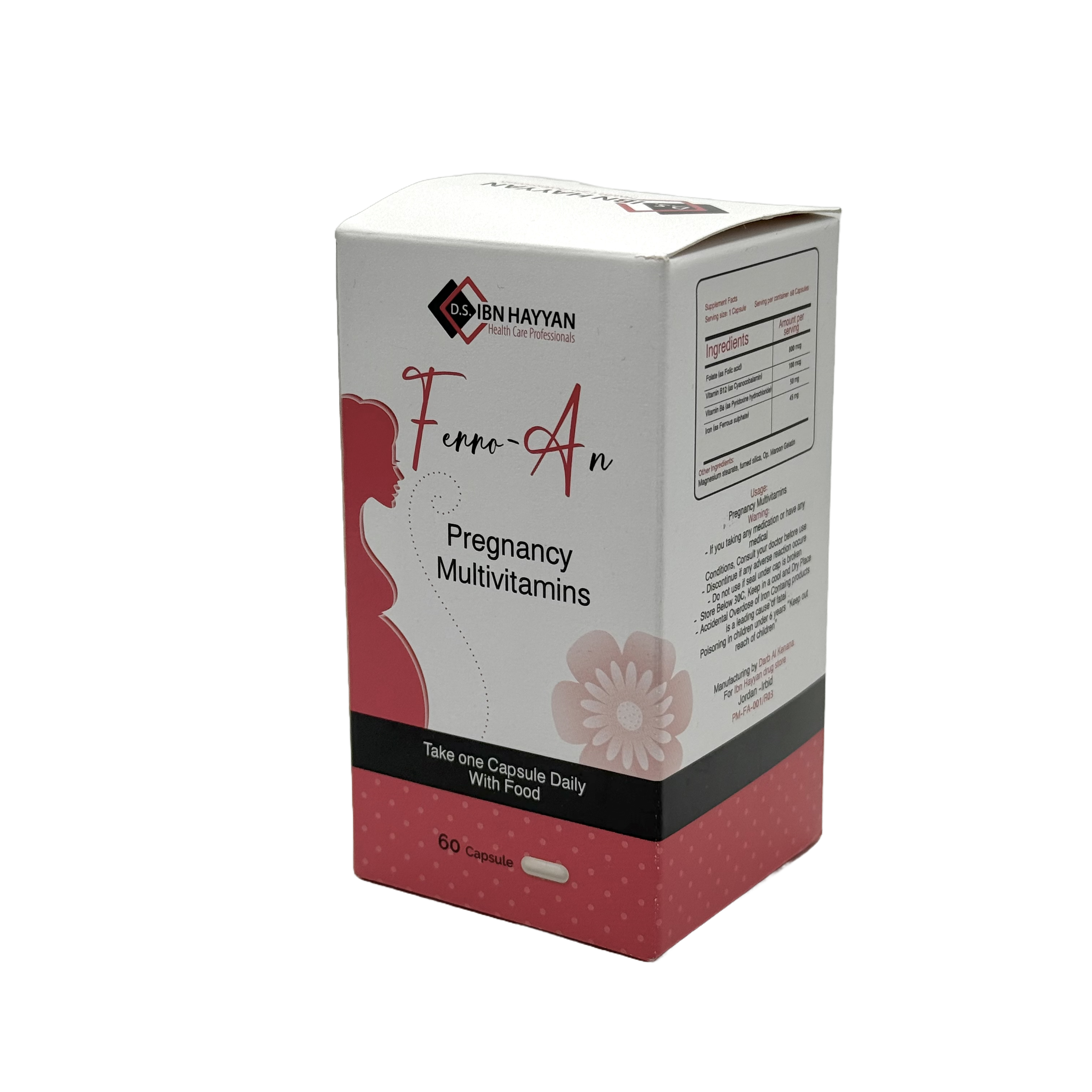 Alchemist Ferro-An 60 Capsules - الكيميست فيرو-أن 60 كبسولة