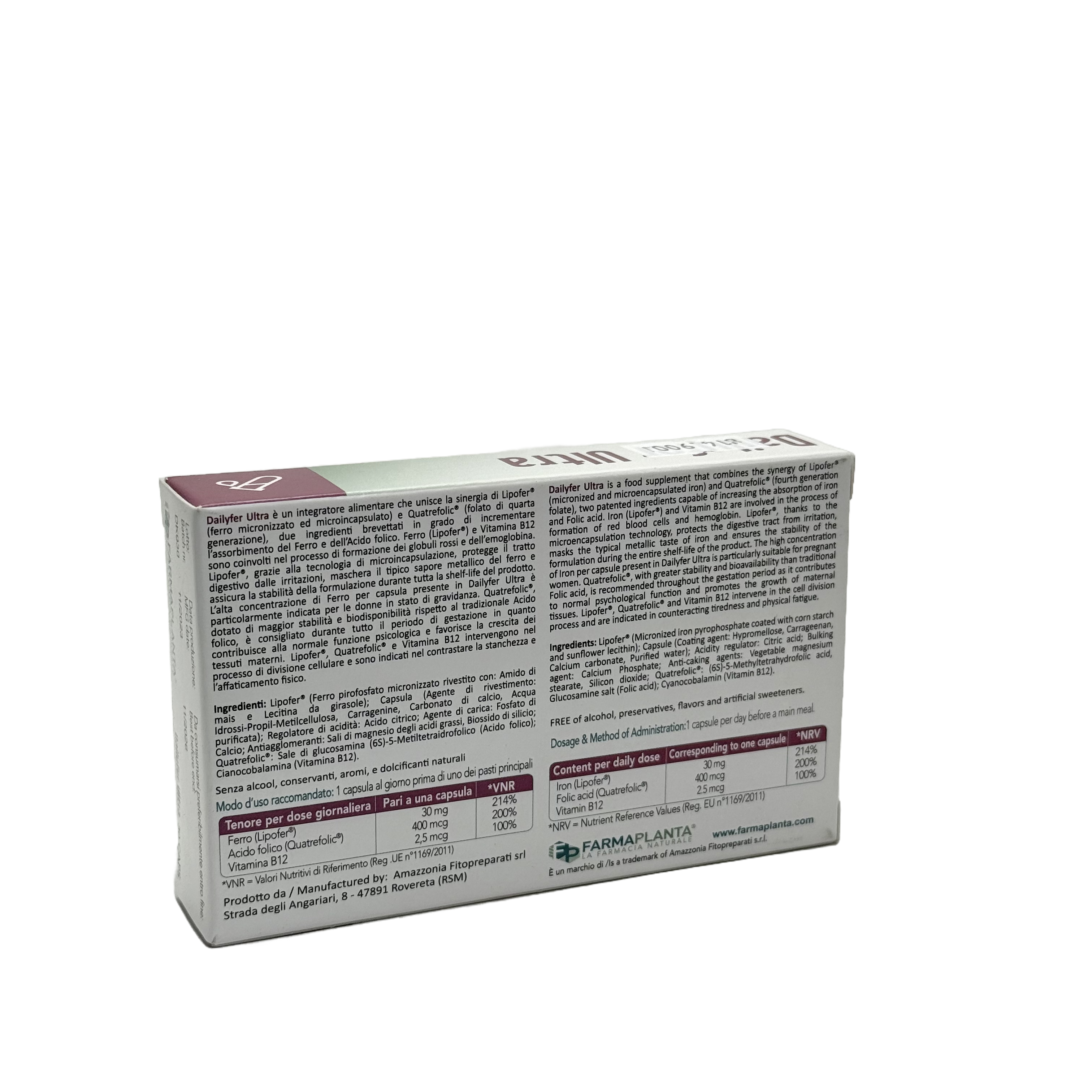 Dailyfer Ultra 30 Capsules - ديليفِر ألترا 30 كبسولة
