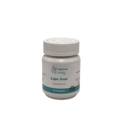 Optimal Way Lipo Iron 27mg 30 Capsules لايبو آيرون 27 ملغ 30 كبسولة