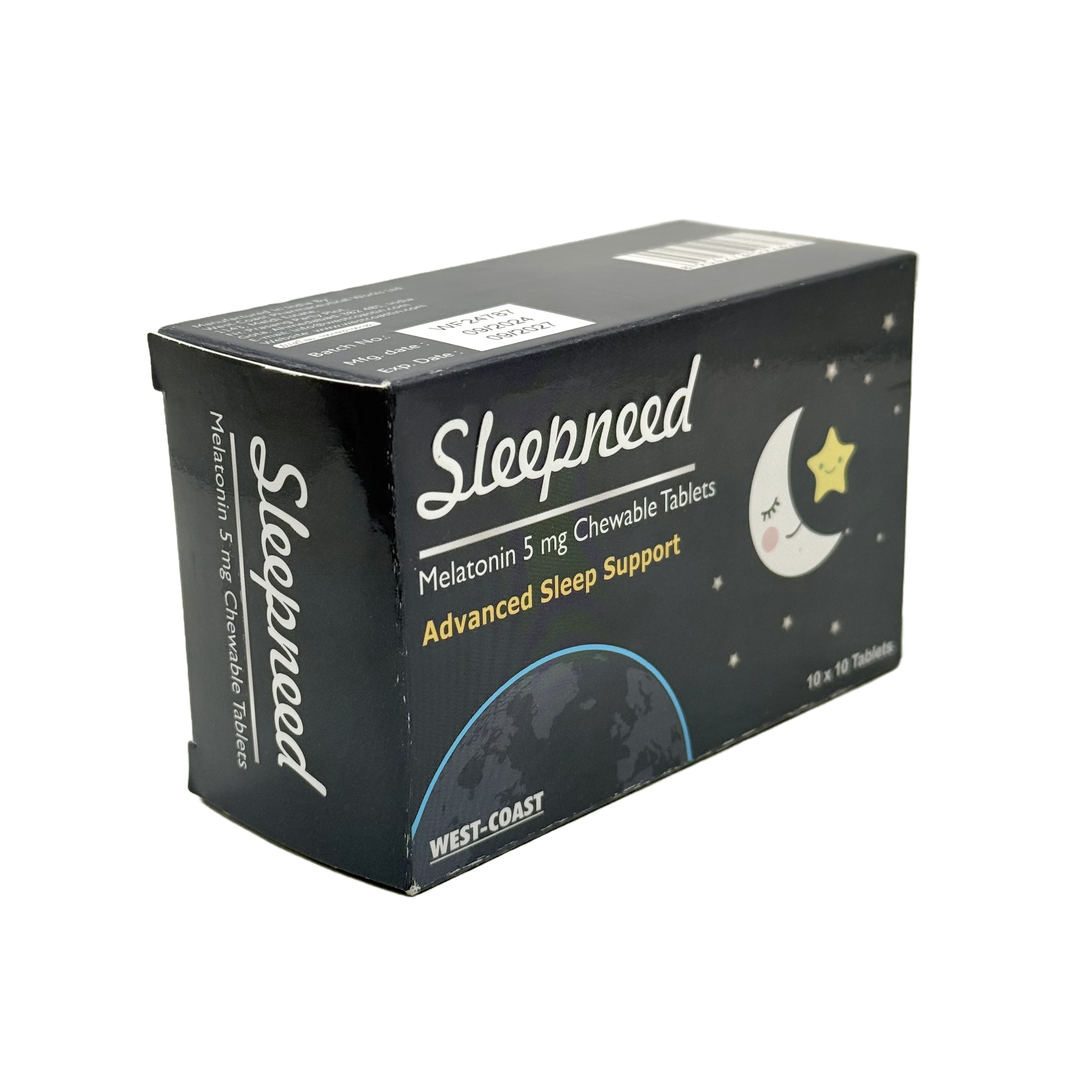 SLEEPNEED Melatonin 5mg 100 Tablets سليب نيد ميلاتونين 5 ملغ 100 قرص