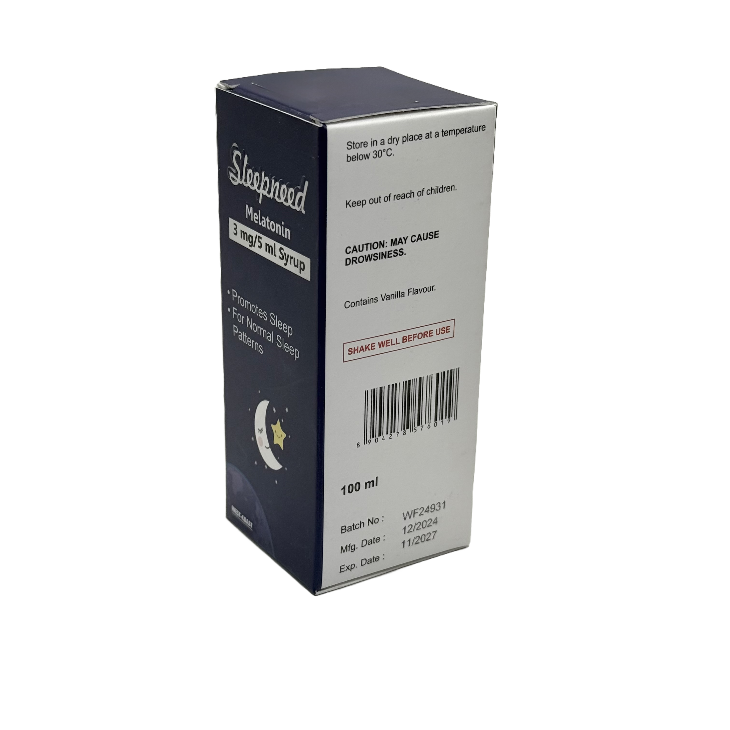 SLEEPNEED Melatonin 3mg 100ml - سليب نيد ميلاتونين 3 ملغم 100 مل