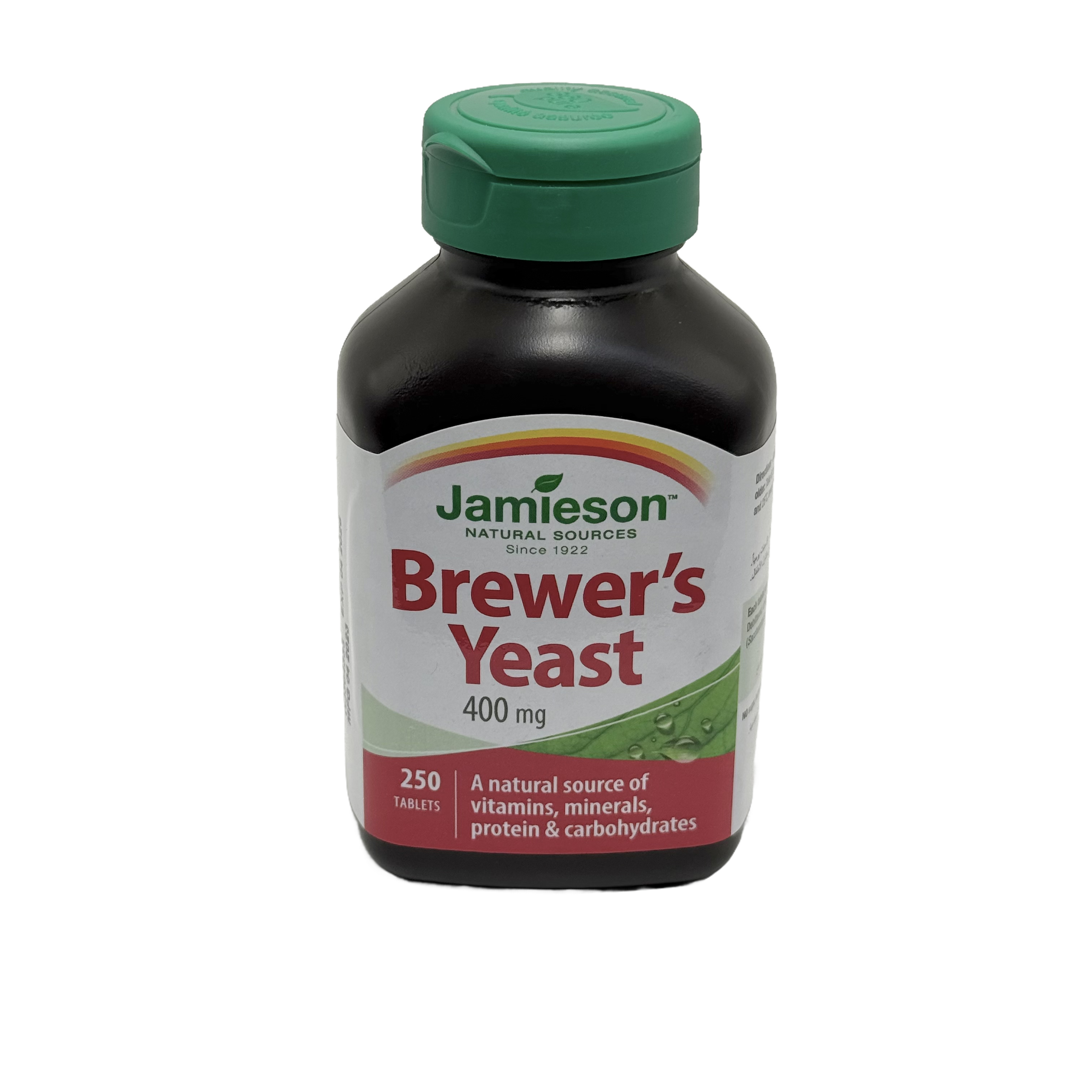 Jamieson Brewers Yeast 400mg 250 Tablets - جاميسون خميرة البيرة 400 ملغم 250 قرص
