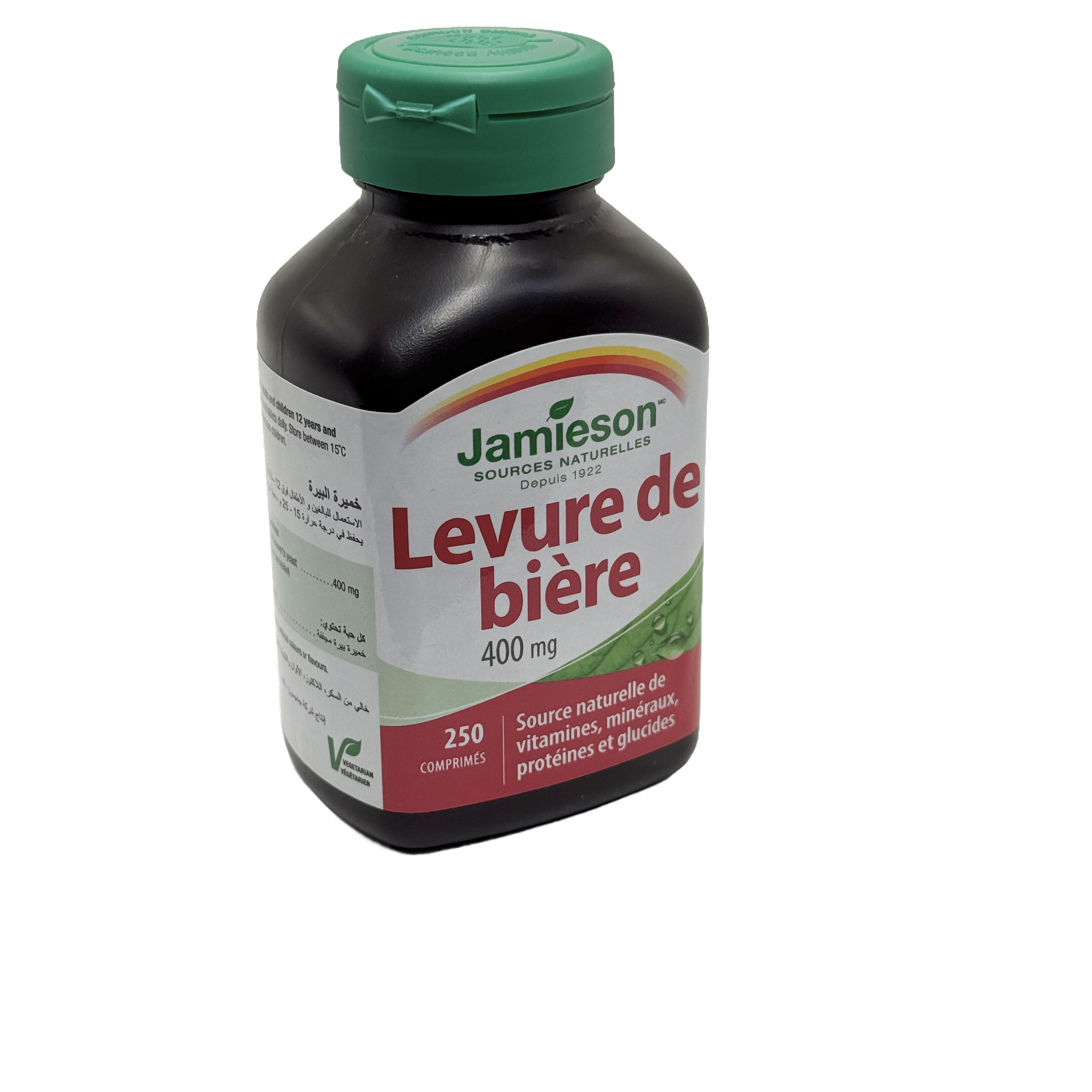 Jamieson Brewers Yeast 400mg 250 Tablets - جاميسون خميرة البيرة 400 ملغم 250 قرص