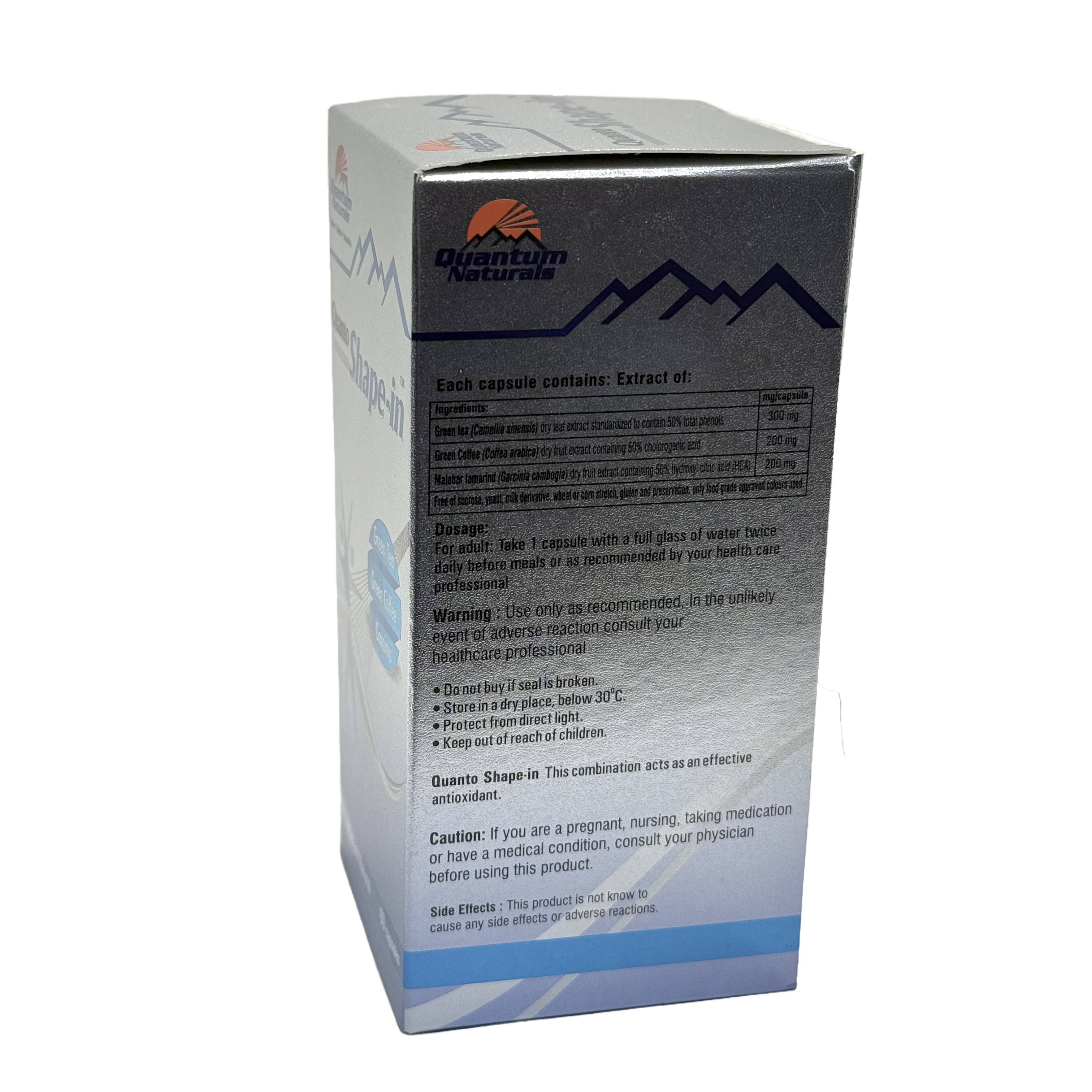 Quanto Shape-in 60 Capsules - كوانتو شيب إن 60 كبسولة